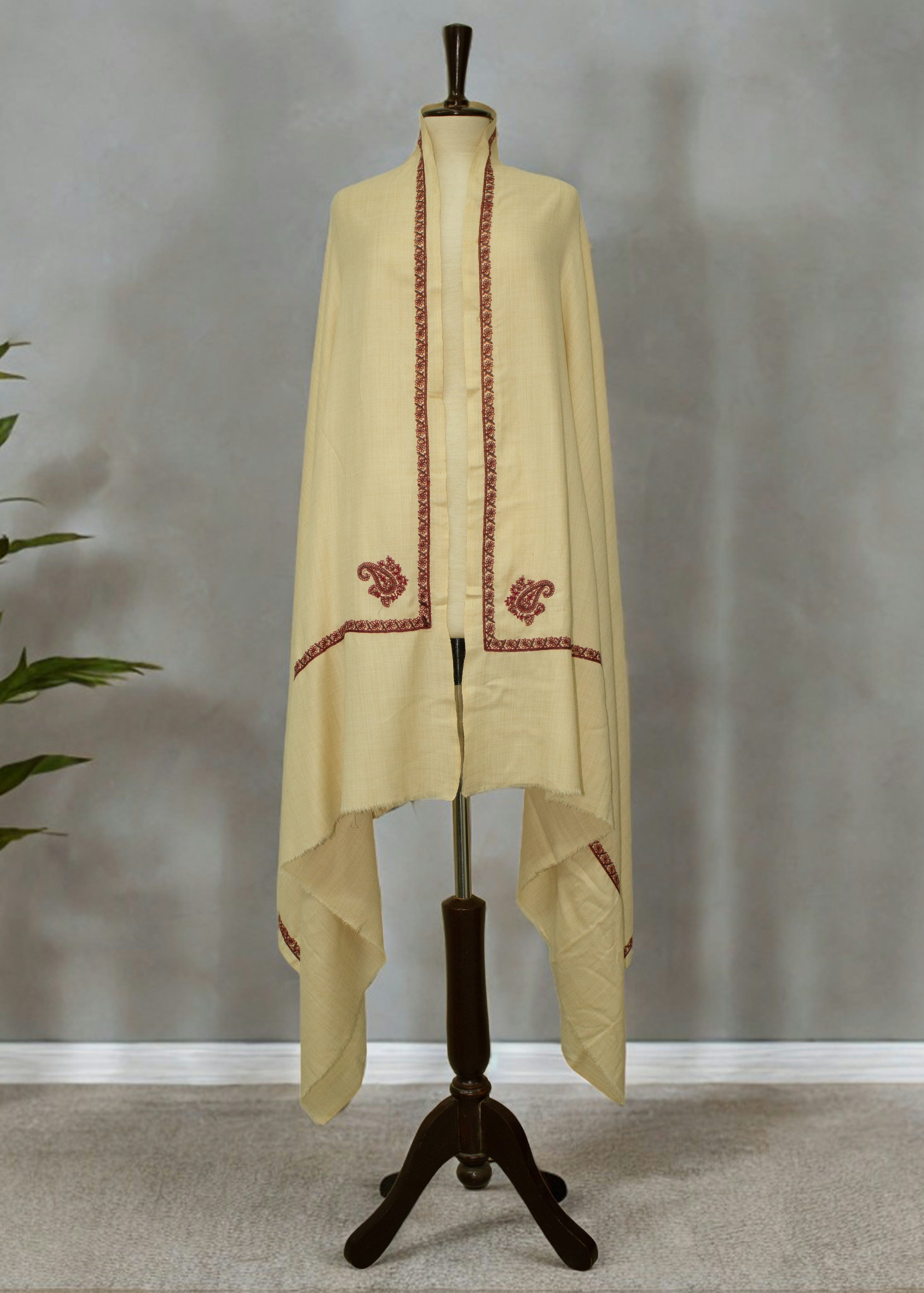 Shawl in Beige Color by - Trendy Women Shawl IGO7808