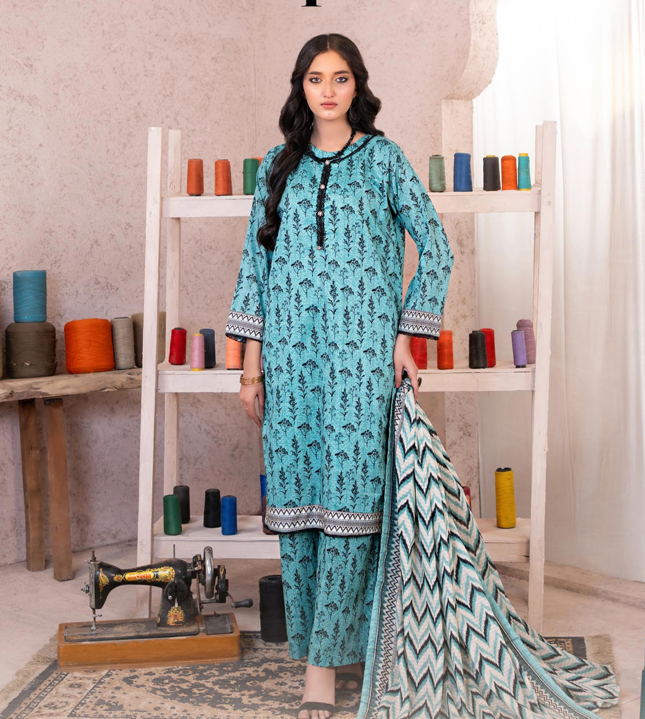 Printed Summer Lawn Drop 14 – 10