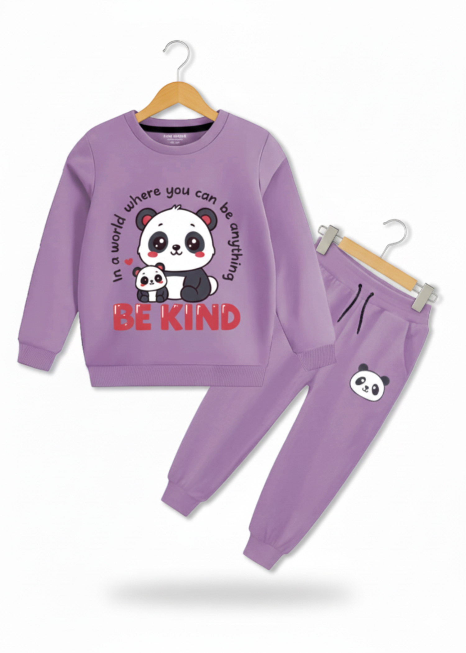 fleece Sweatshirt in Purple mountain majesty