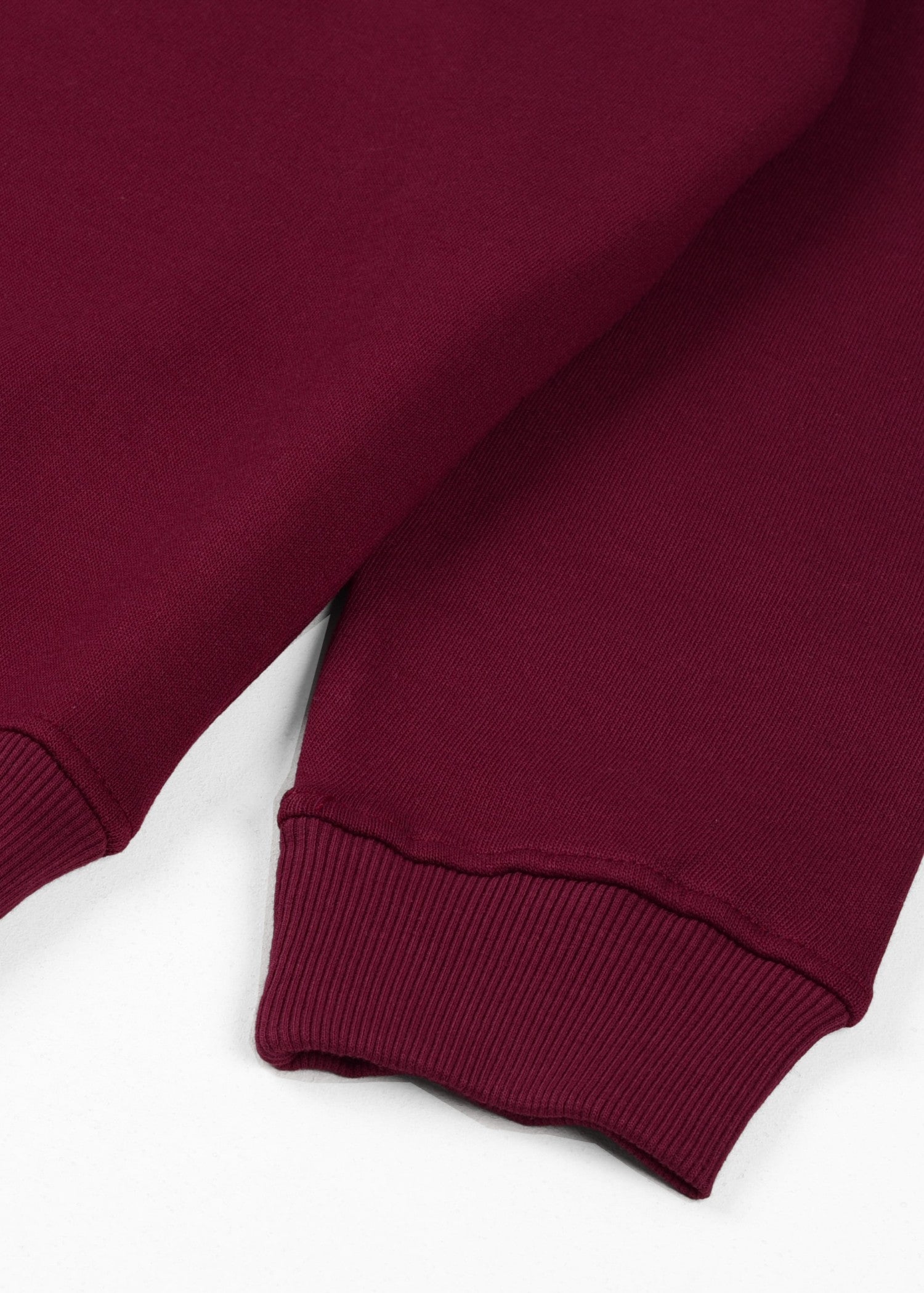 polycotton Sweatshirt in Blood red