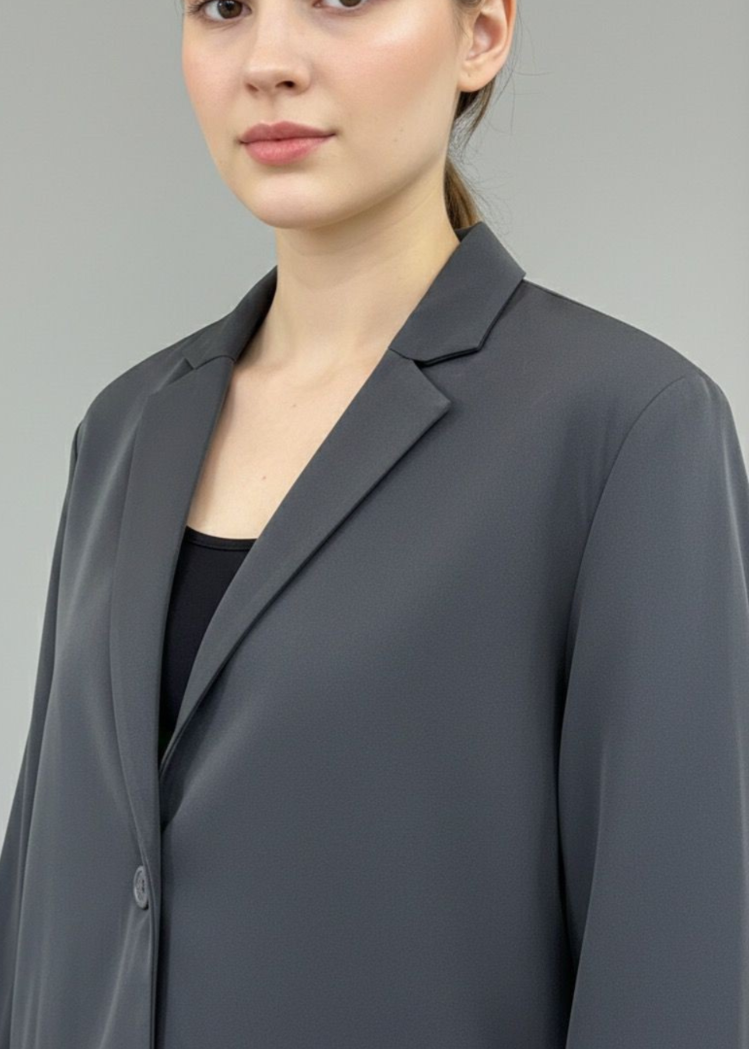 suiting Blazer in Dark grey