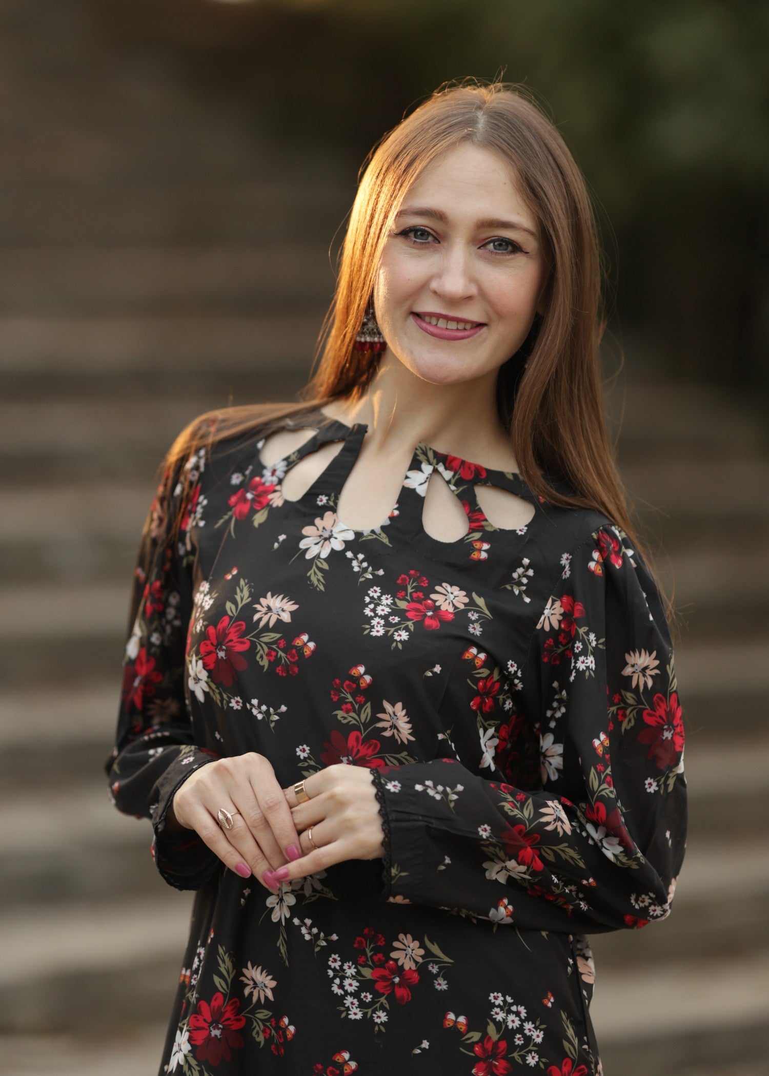 raw silk Co Ord Sets in Black, multi