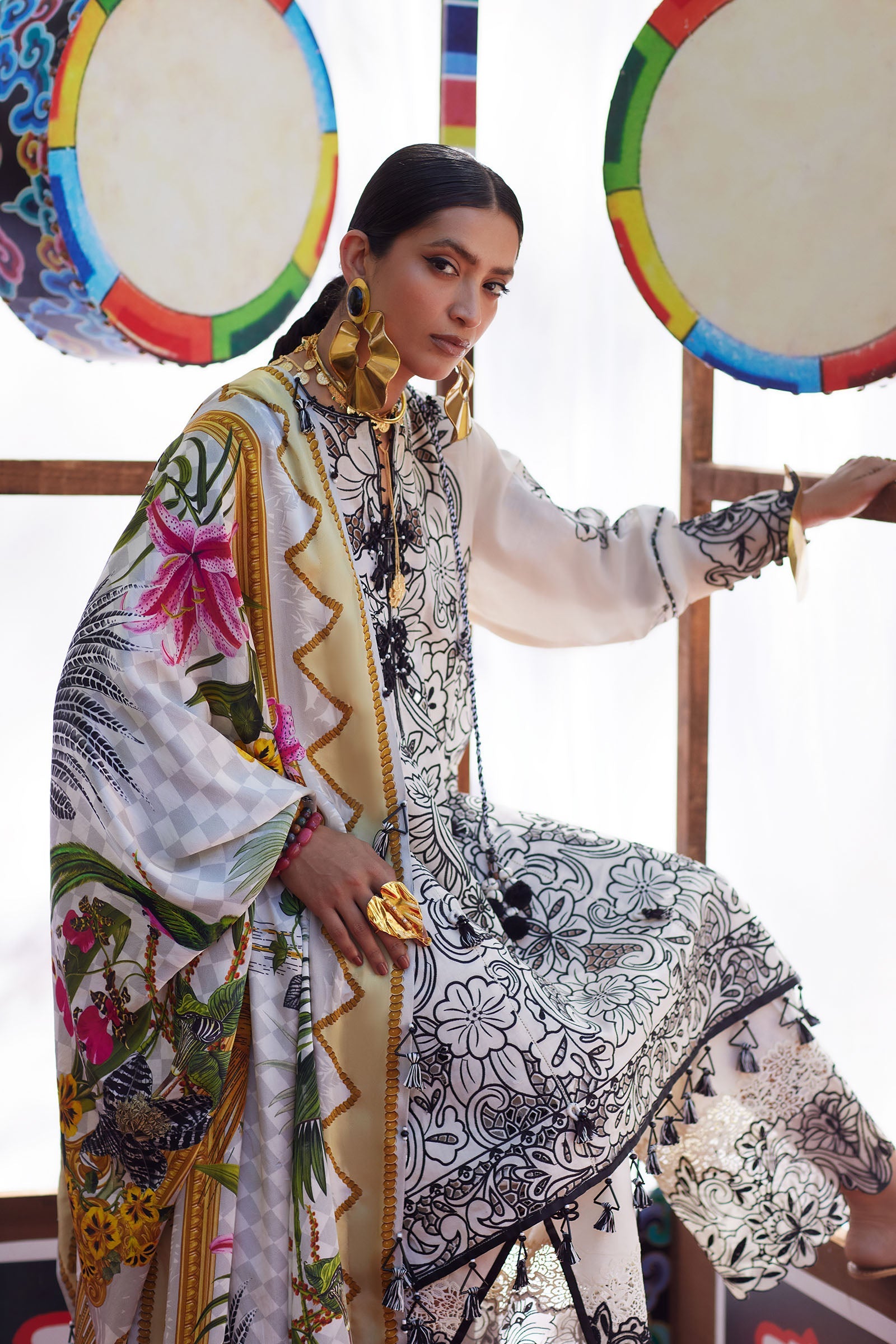 Kashmee Luxury Eid Lawn – ZEVARÉ (EL26-07 B)