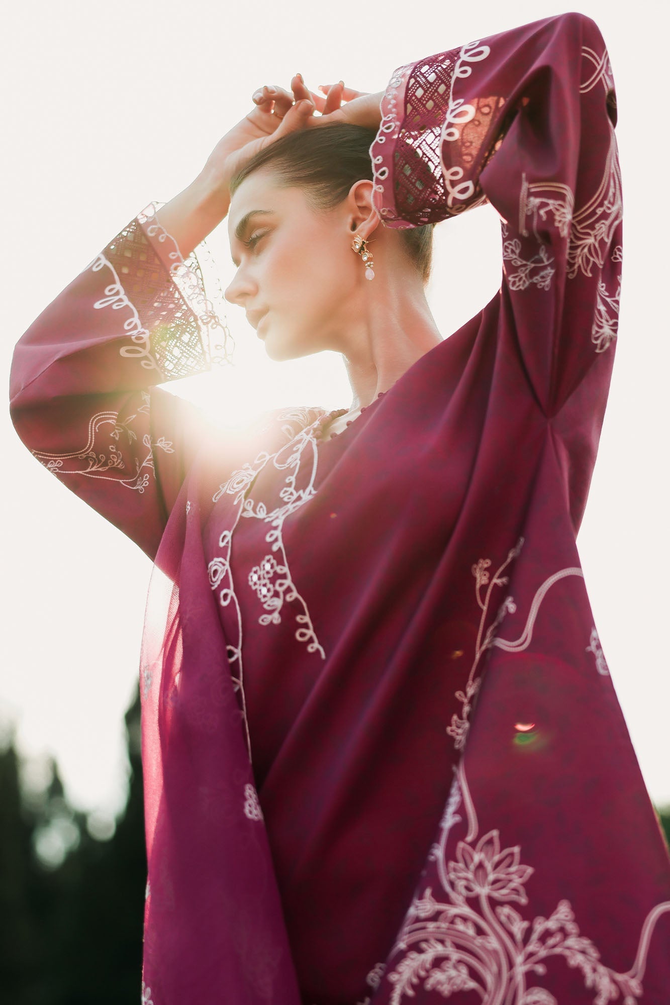 Eid Lawn Edit – Plum Essence
