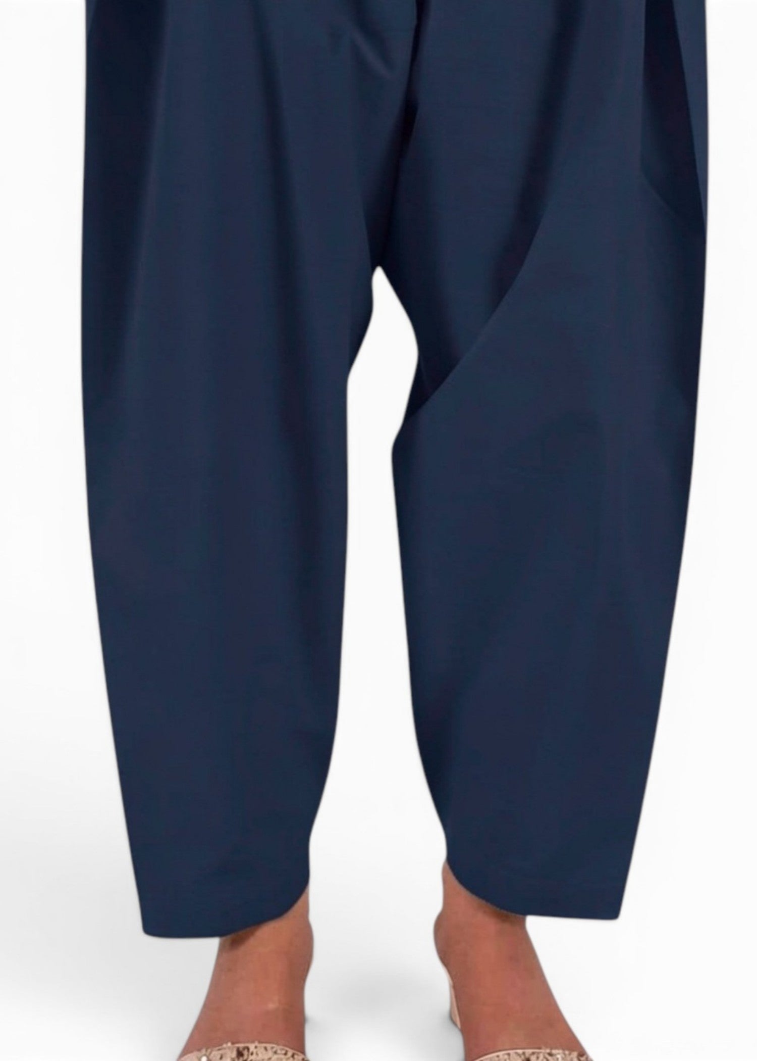 cotton Shalwar in Navy blue