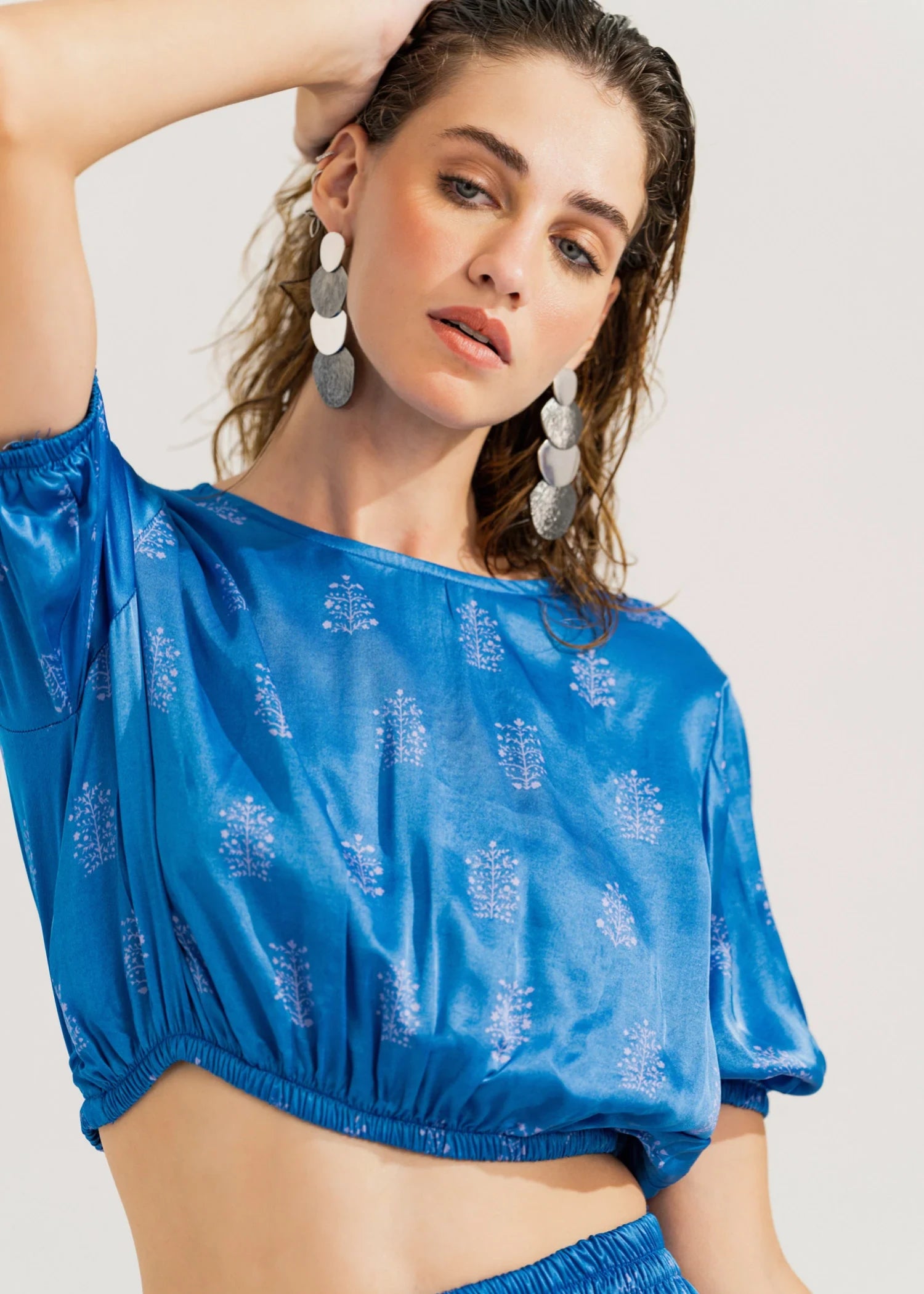 cotton Top in Blue