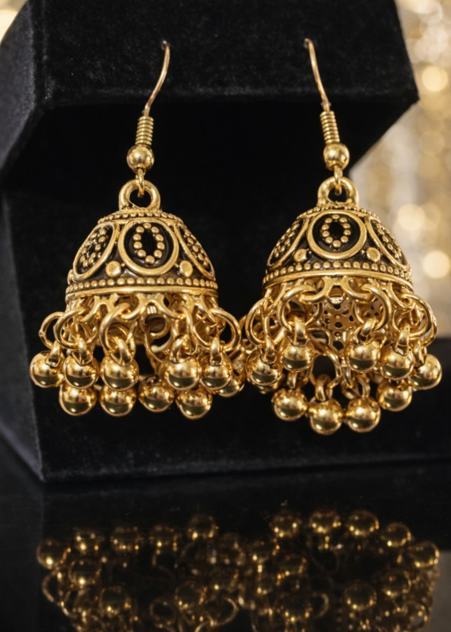 Earrings in Mari gold Color by - Trendy Women Earrings PSA4323