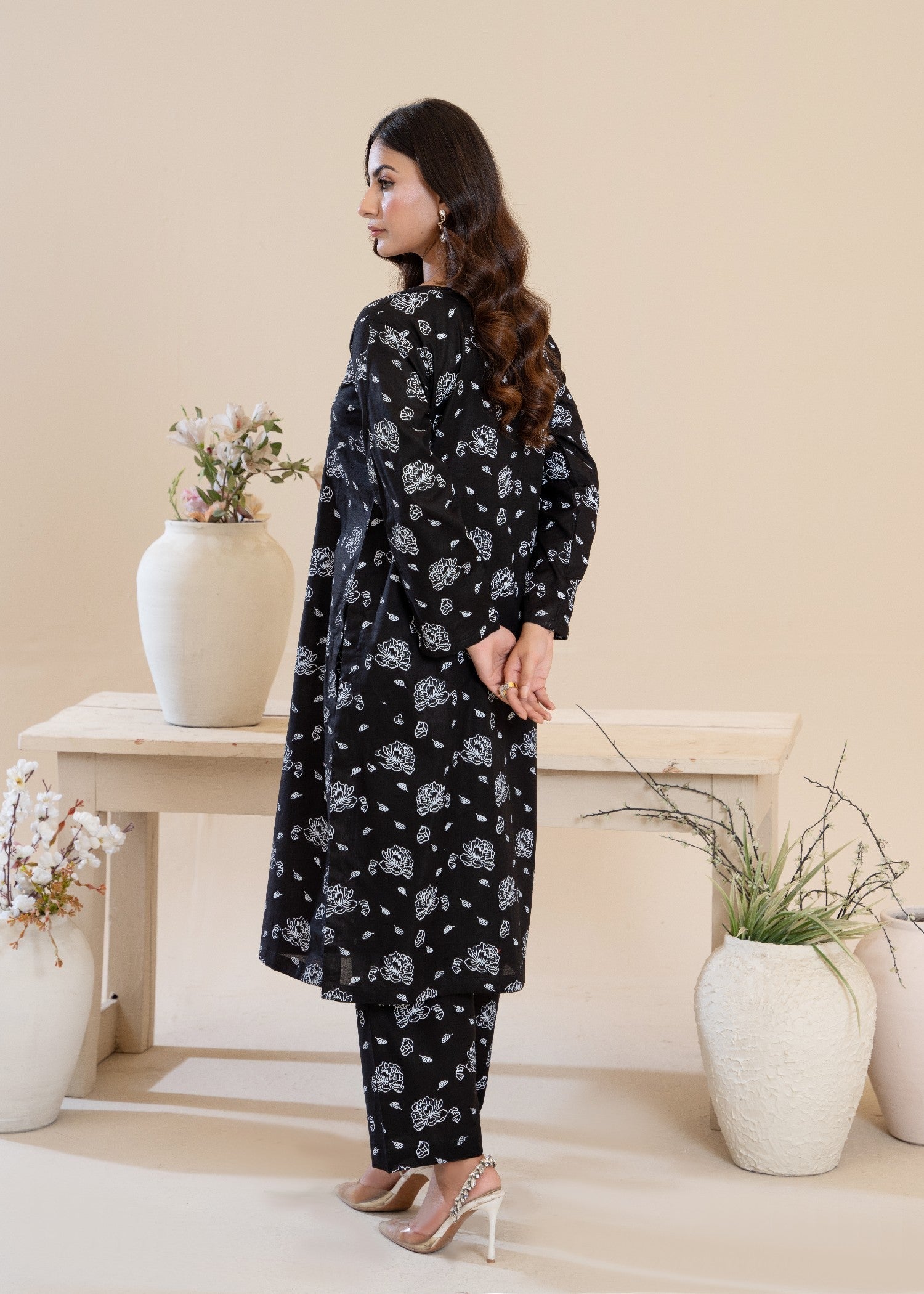 cotton Co Ord Sets in Black