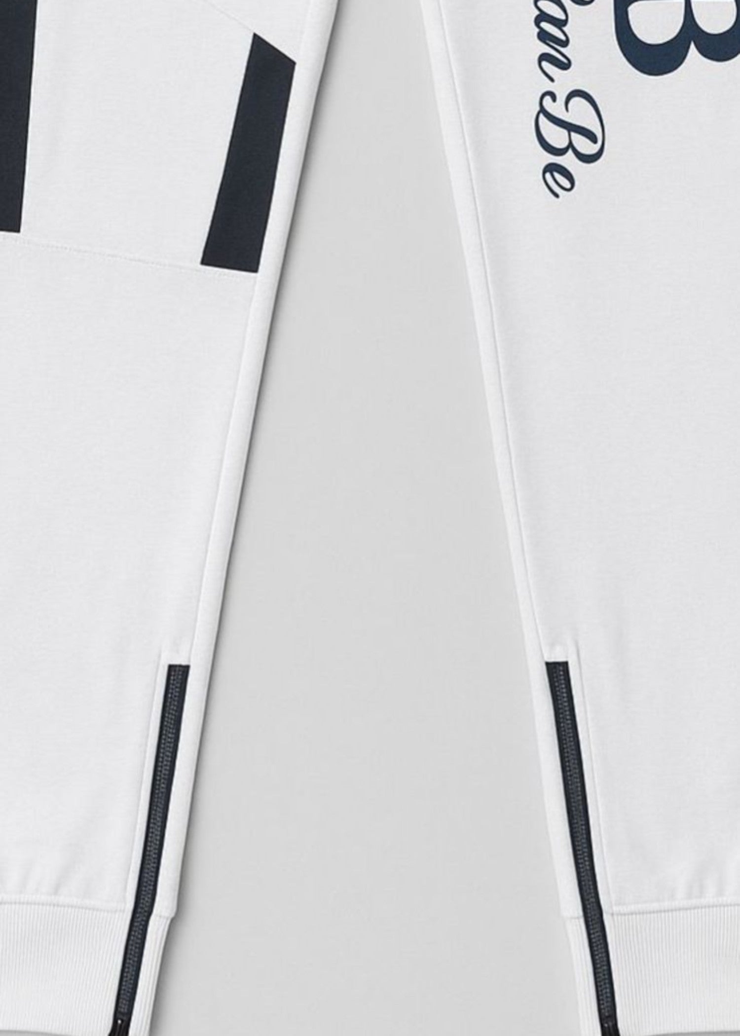 cotton jersey Trousers in White