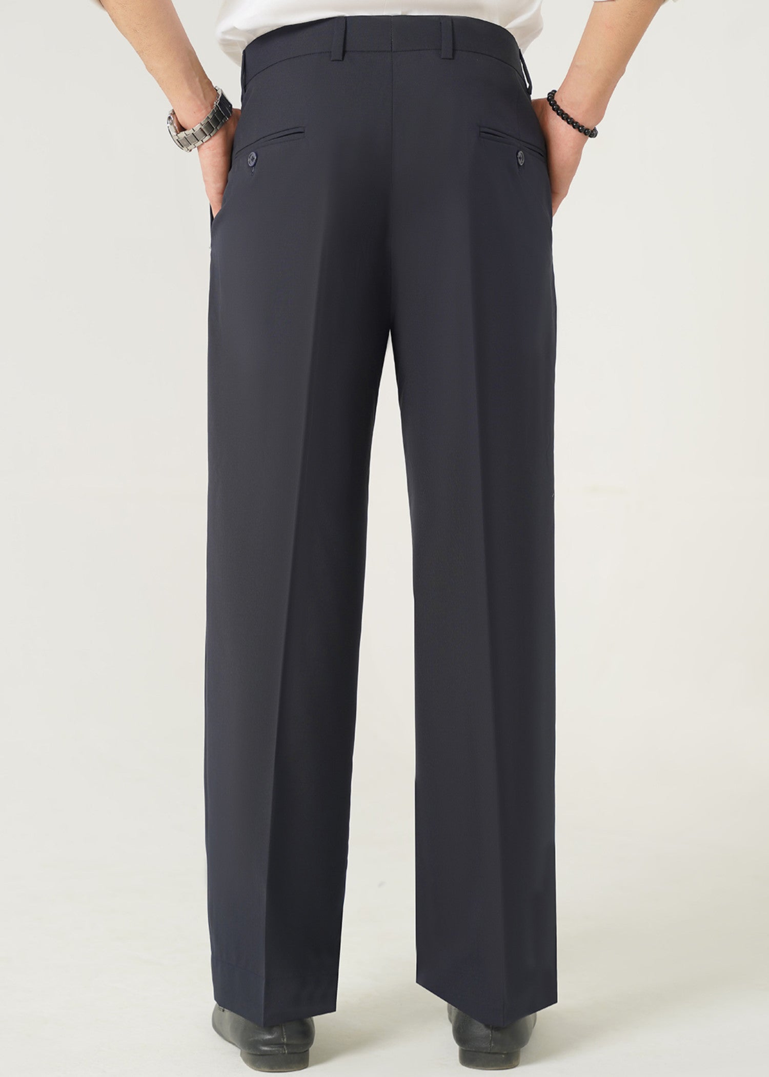 cotton Pants in Raven grey