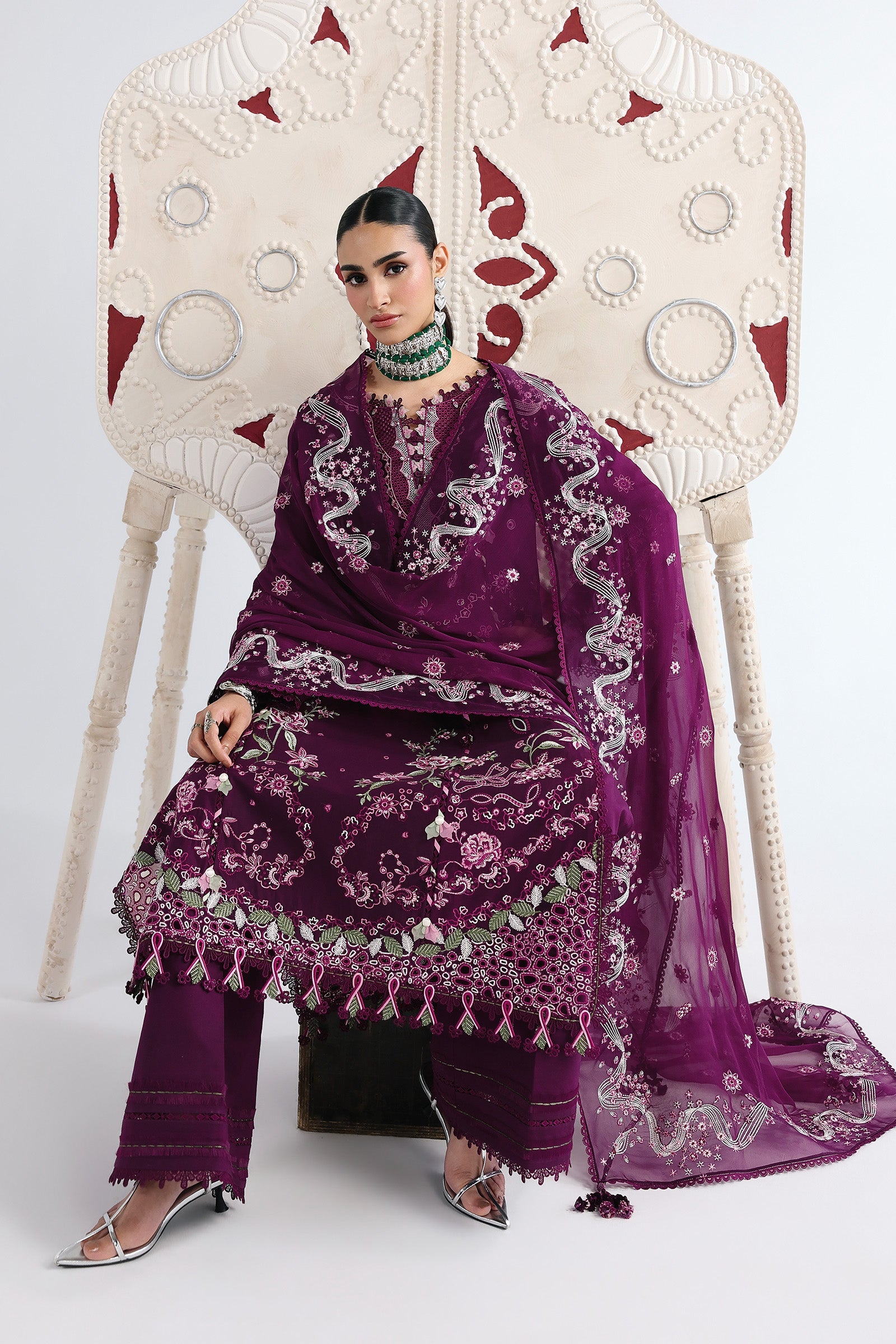 Festive Luxury Lawn – QFL-10 TRESA