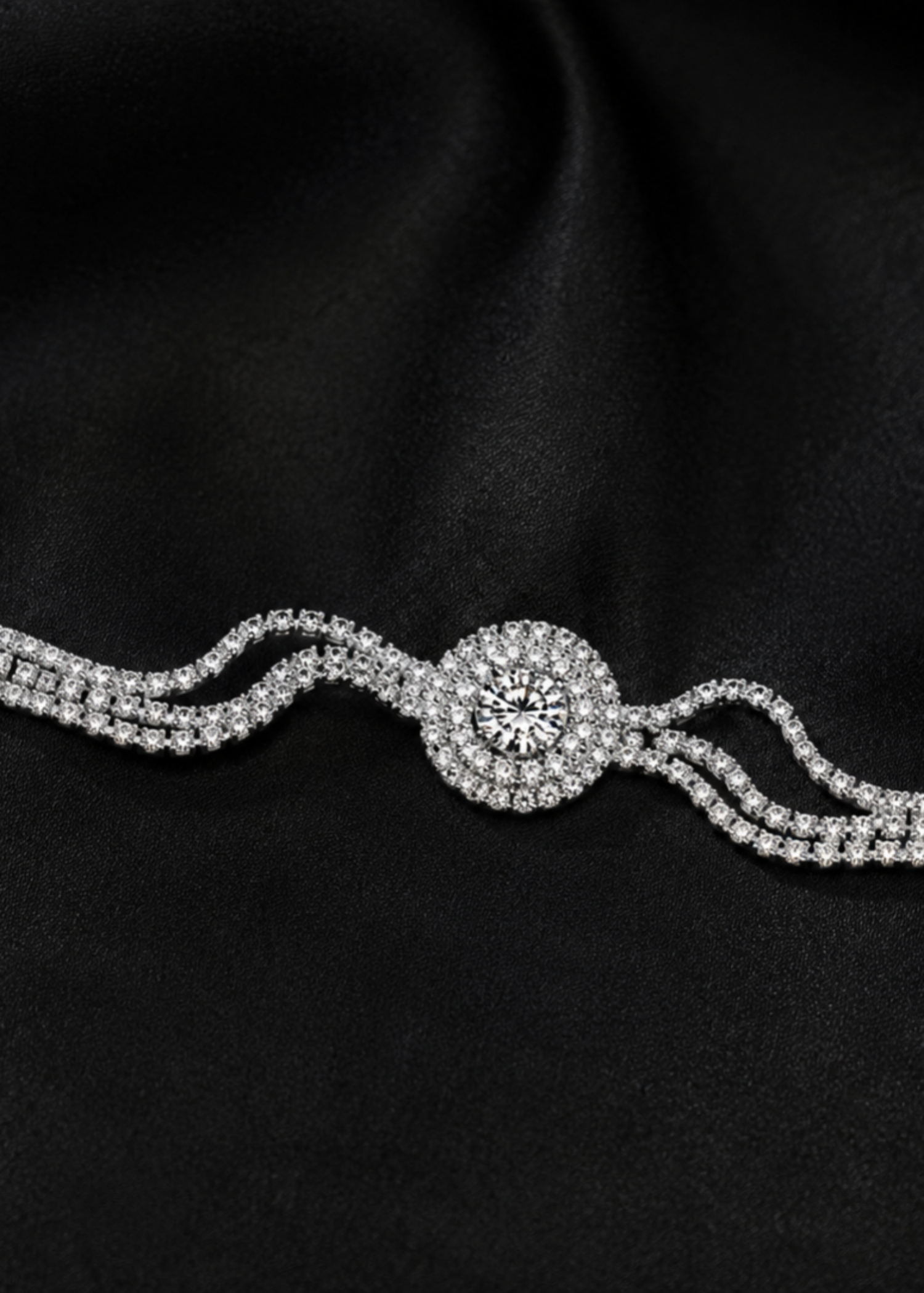 Bracelet in Silver Color by - Trendy Women Bracelet UCE6696