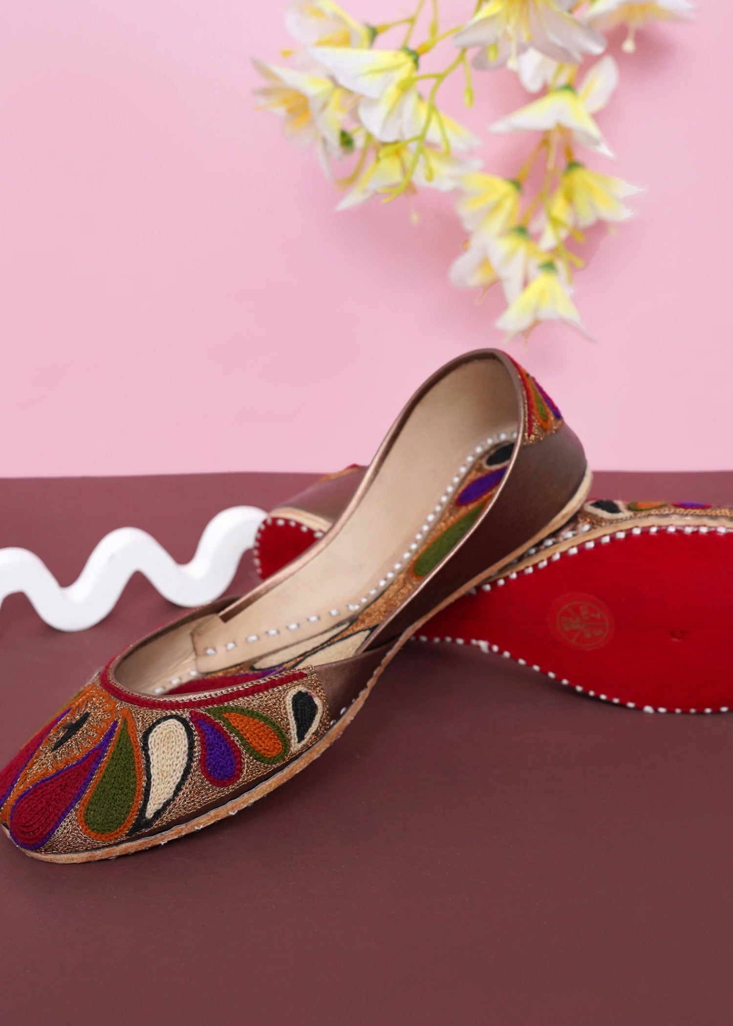 Khussa in Multi by - High Quality Women Khussa DWK3238