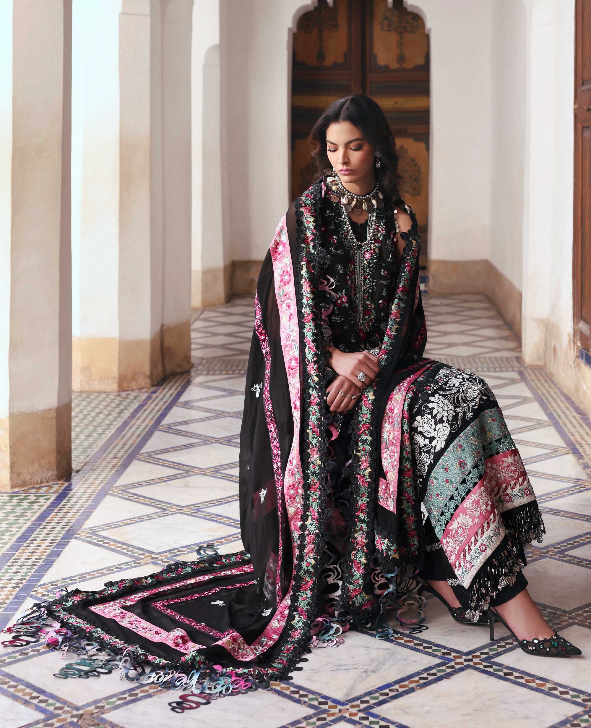 Republic Reine Eid Luxury Lawn – Elia