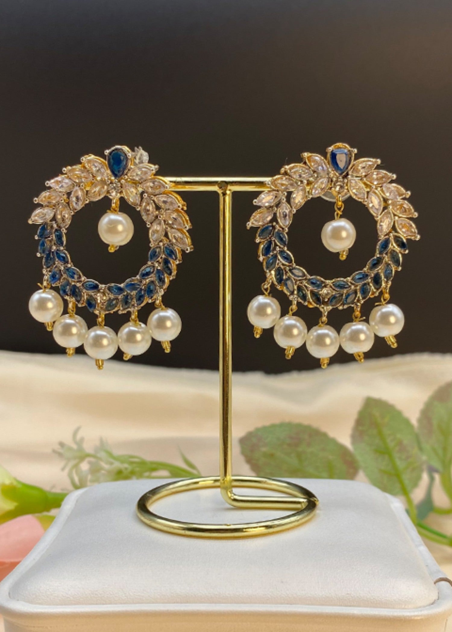 Earrings in Multi Color by - Trendy Women Earrings RYW0126