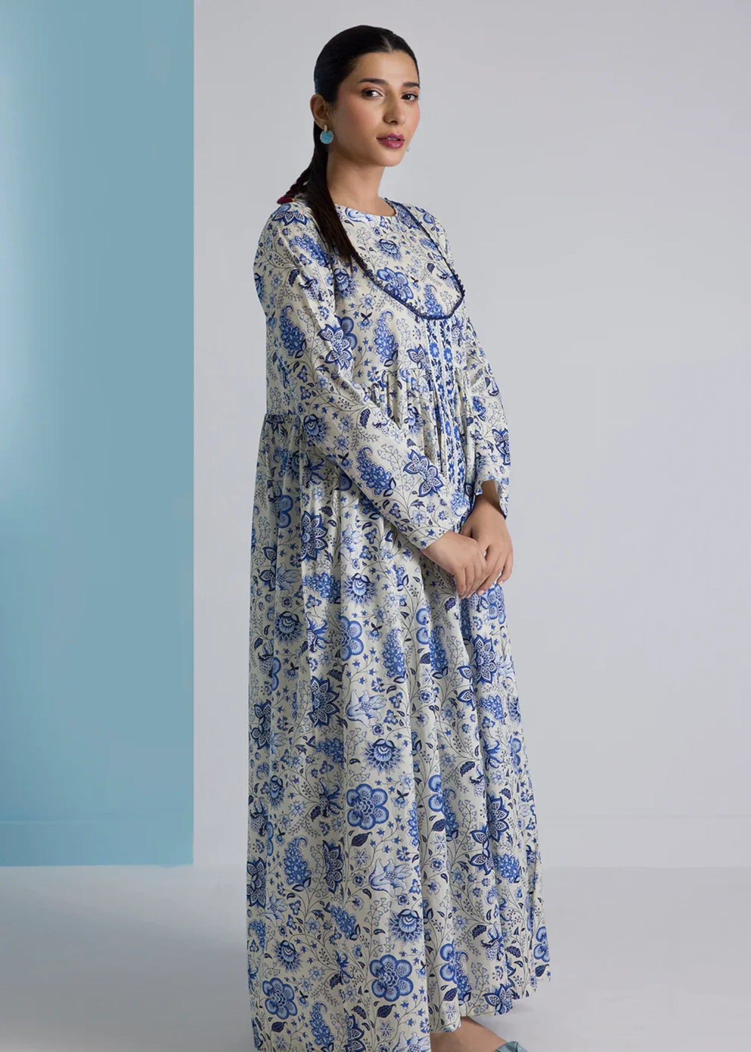 cambric Maxi in Ivory
