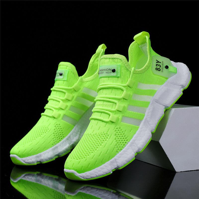 Fashion Low-top Popcorn Bottom Summer Mesh Breathable Casual Shoes