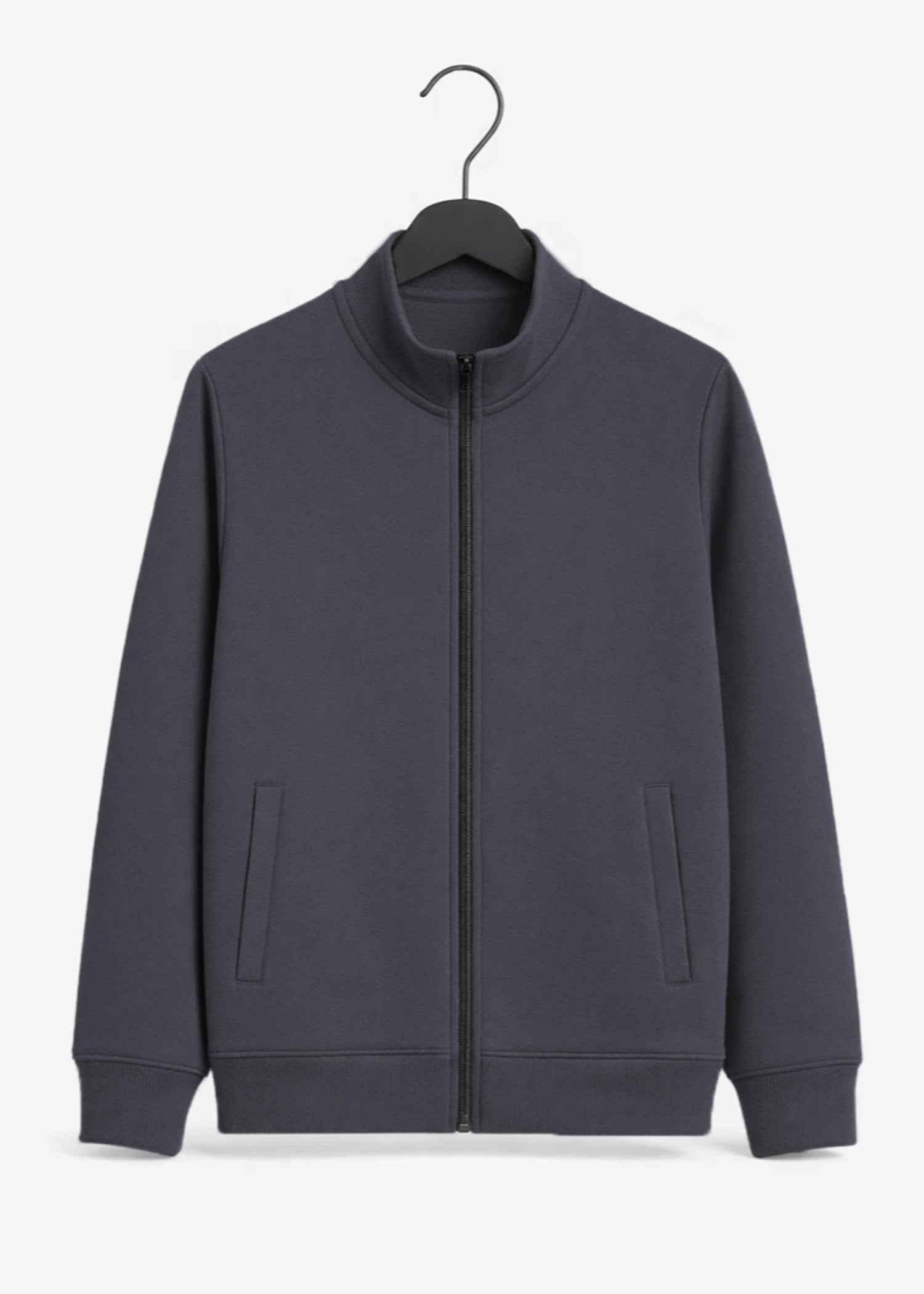 fleece Jacket in Dark grey