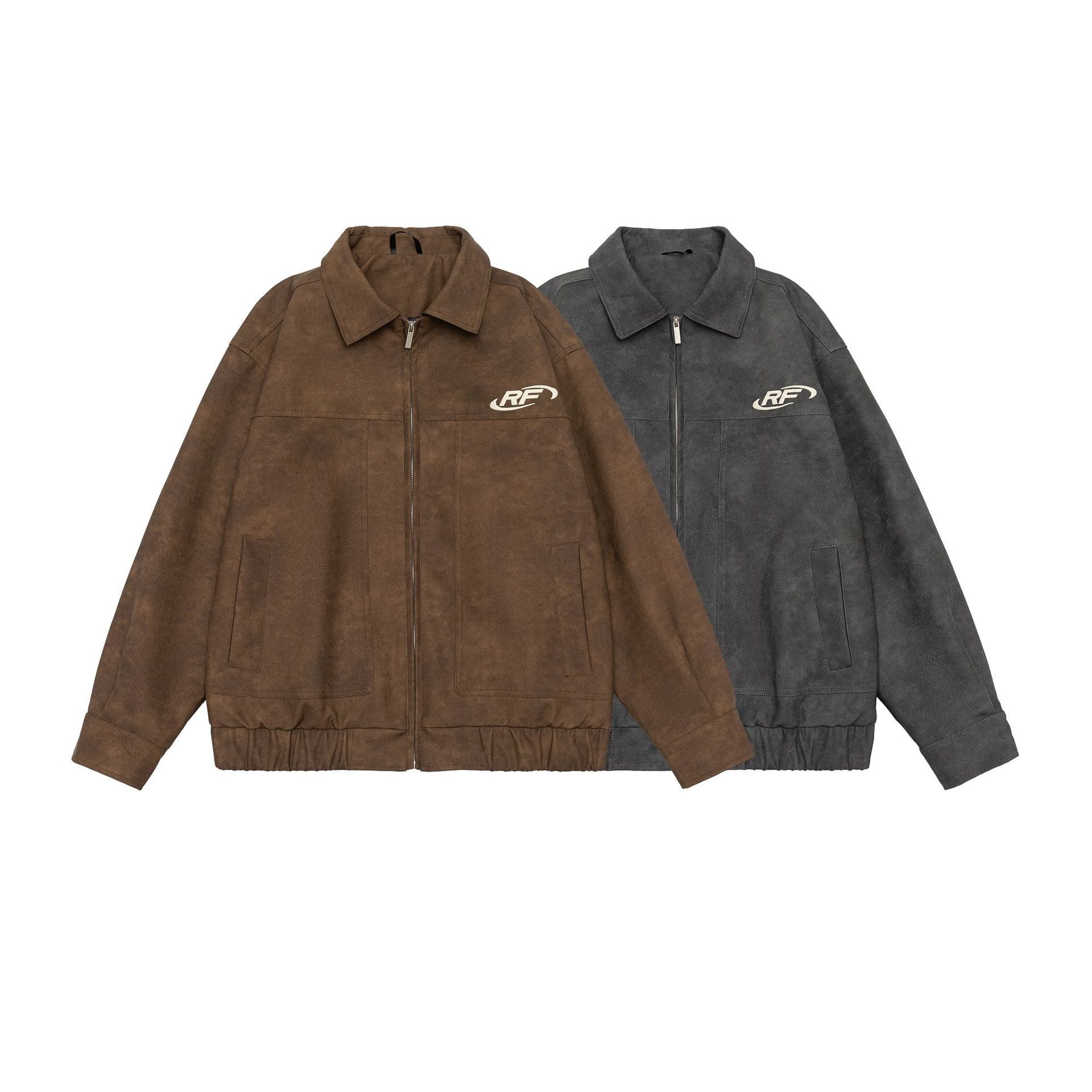 American Retro Pu Leather Coat For Men