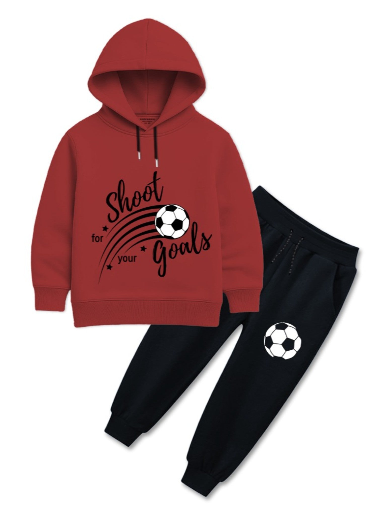 Co ord Sets in Black, crimson