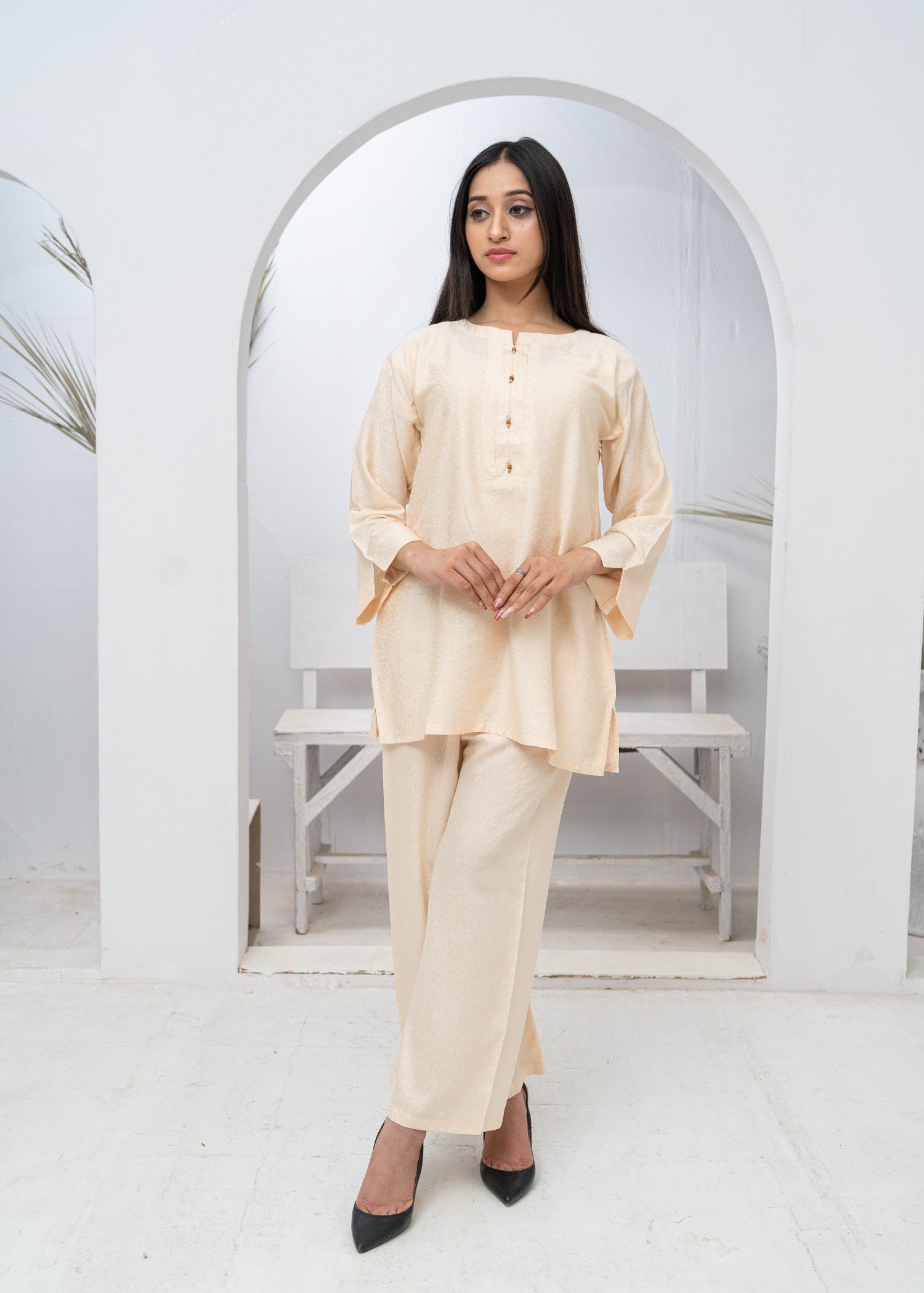 cotton Kurta Set in Cotton