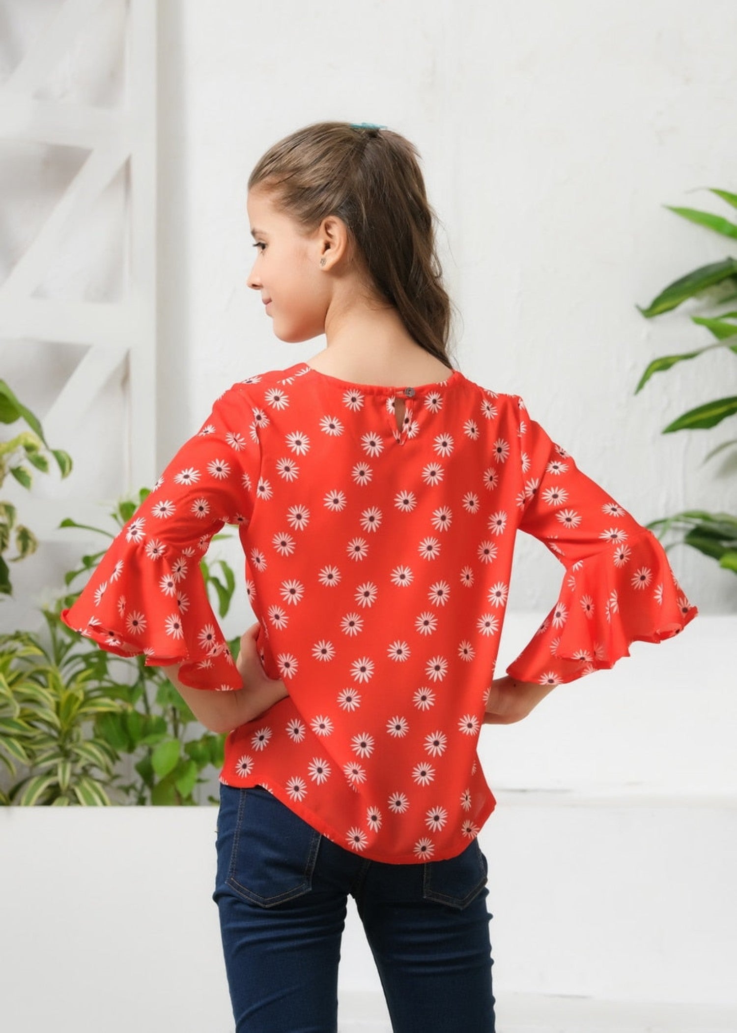 Top in Sunset orange