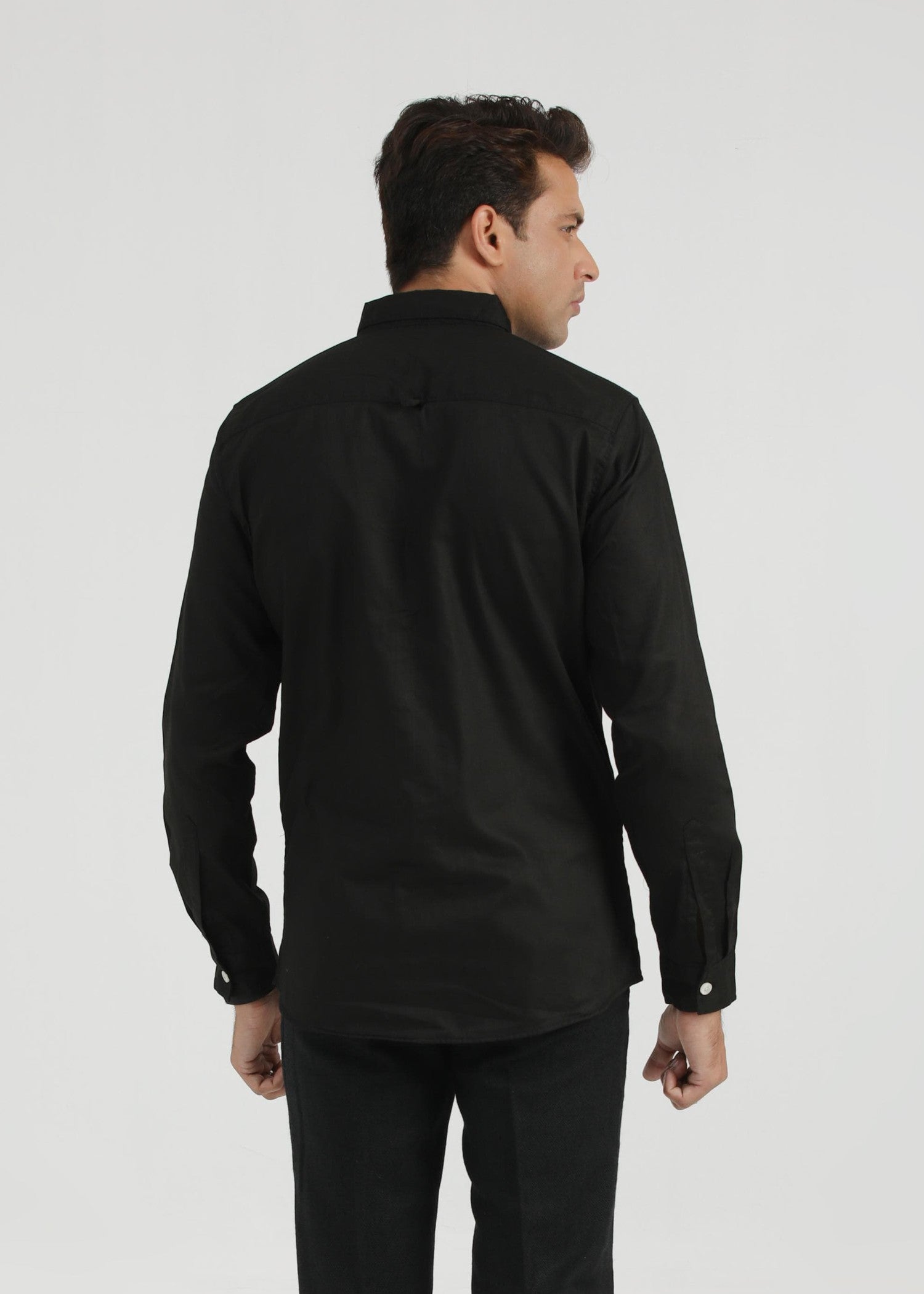 porque/pique Casual Shirt in Black