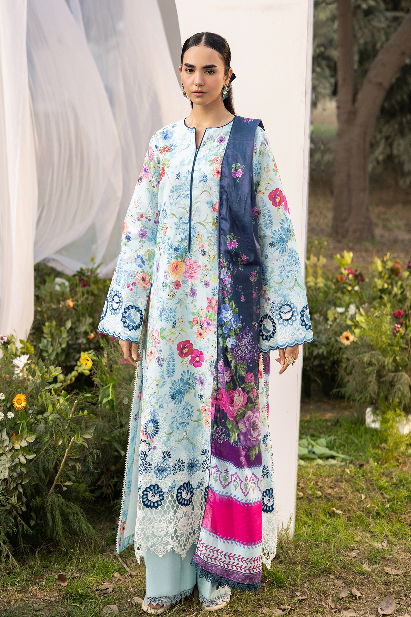 Printkari Lawn – E-09