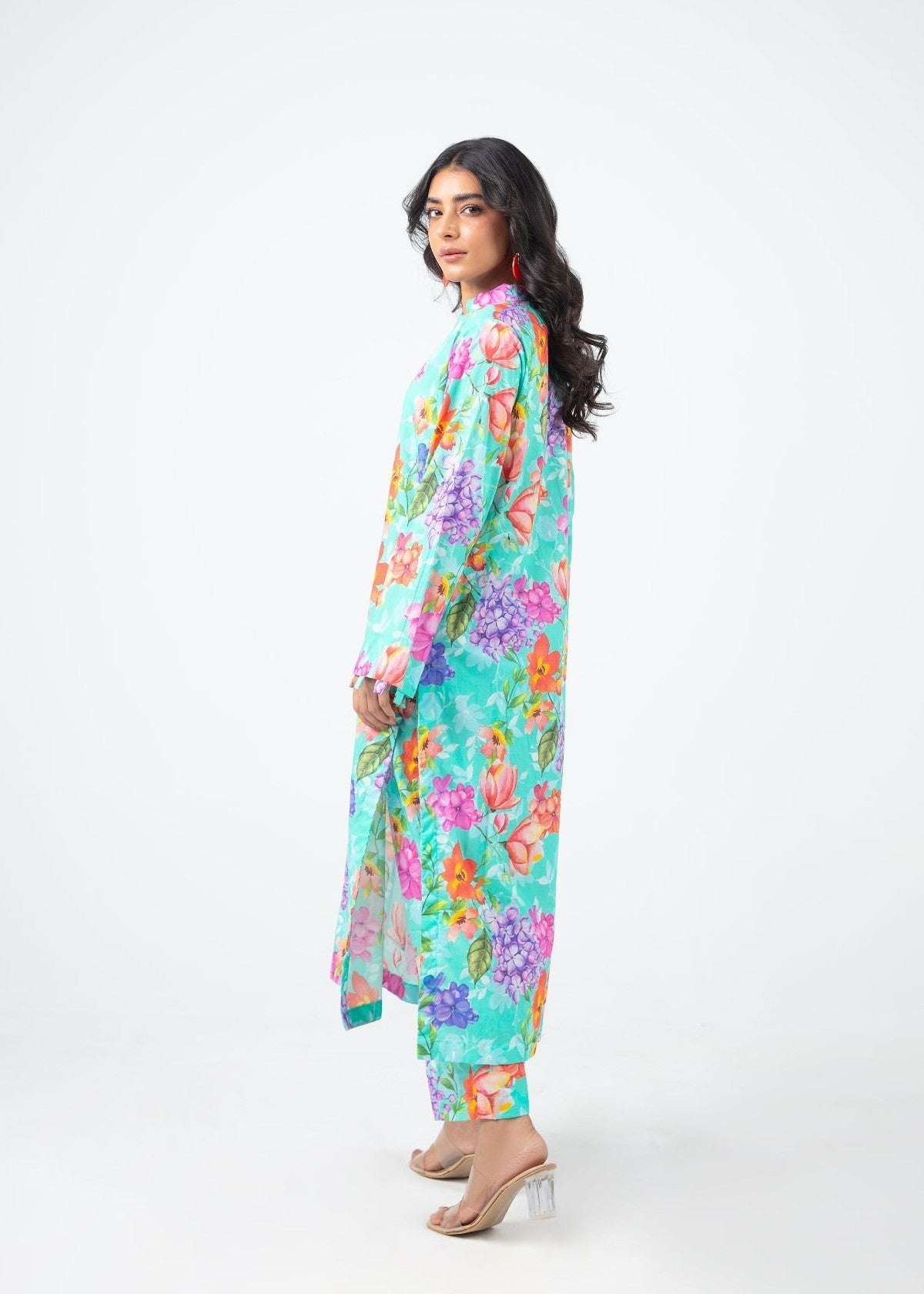 cambric Co Ord Sets in Ice blue