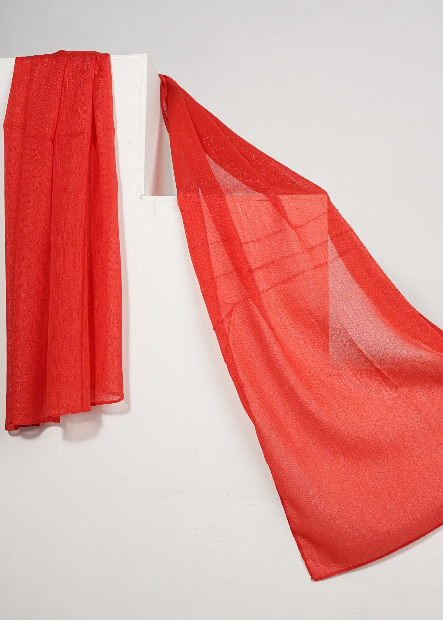 chiffon Hijab in Red