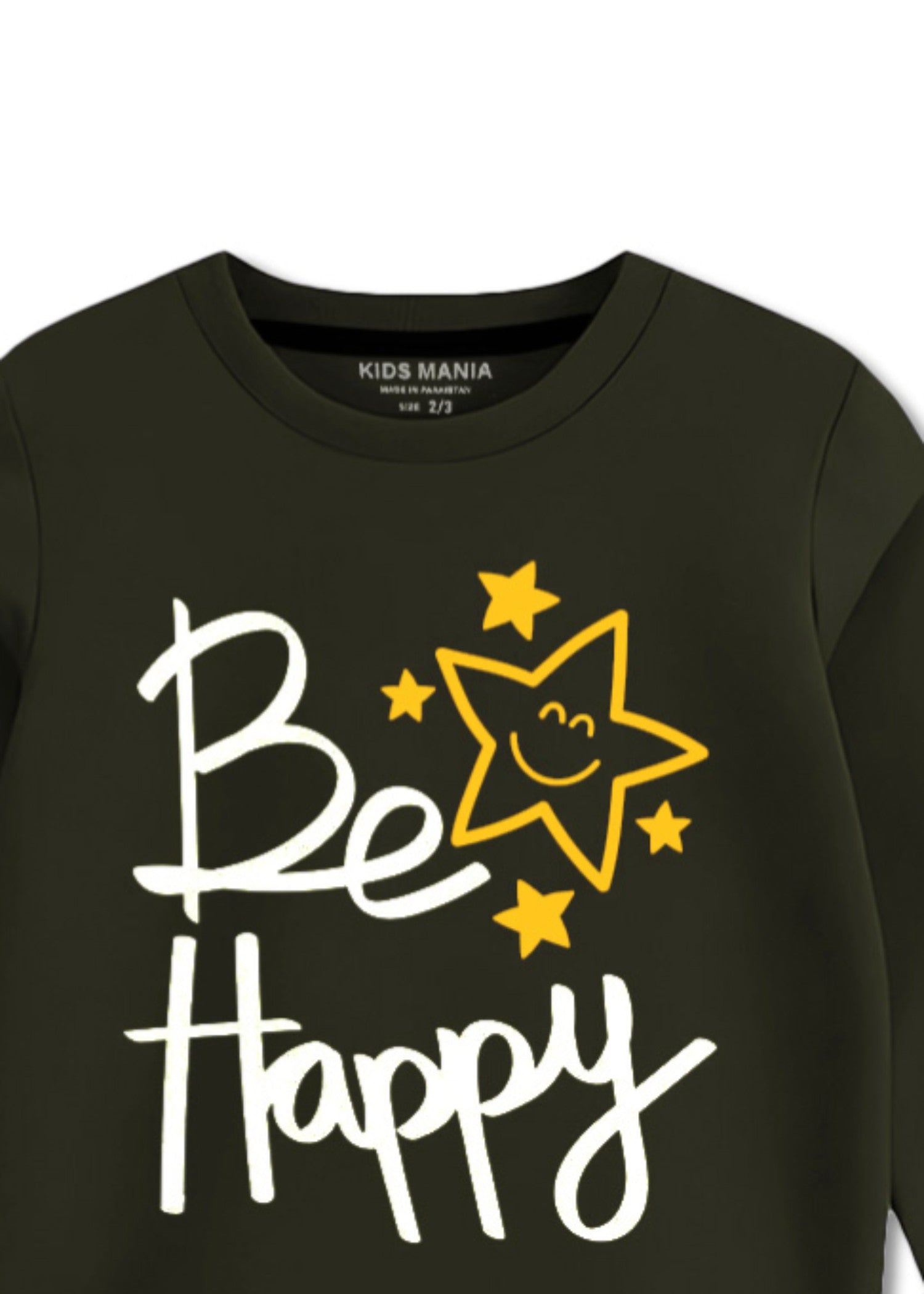 fleece Sweatshirt in Army green