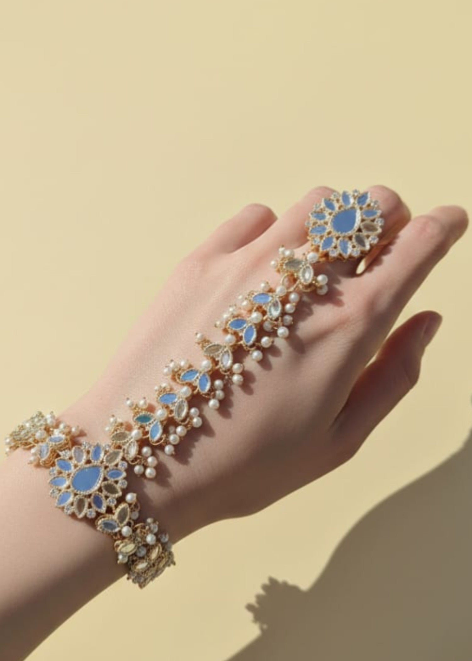 Bracelet in White Color by - Trendy Women Bracelet PEP6962