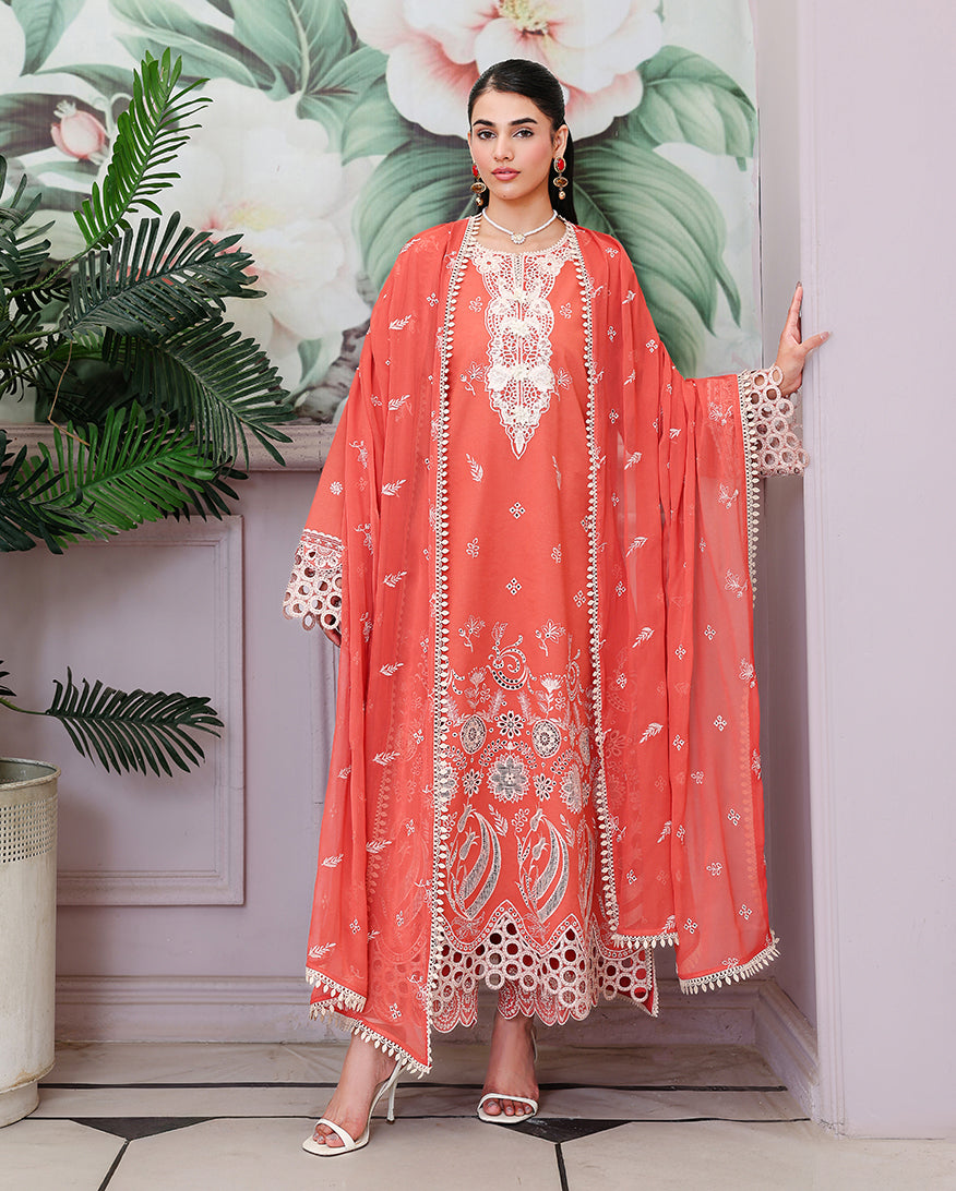 Veil of Summer Chikankari Lawn Edit – Soleil Blanc