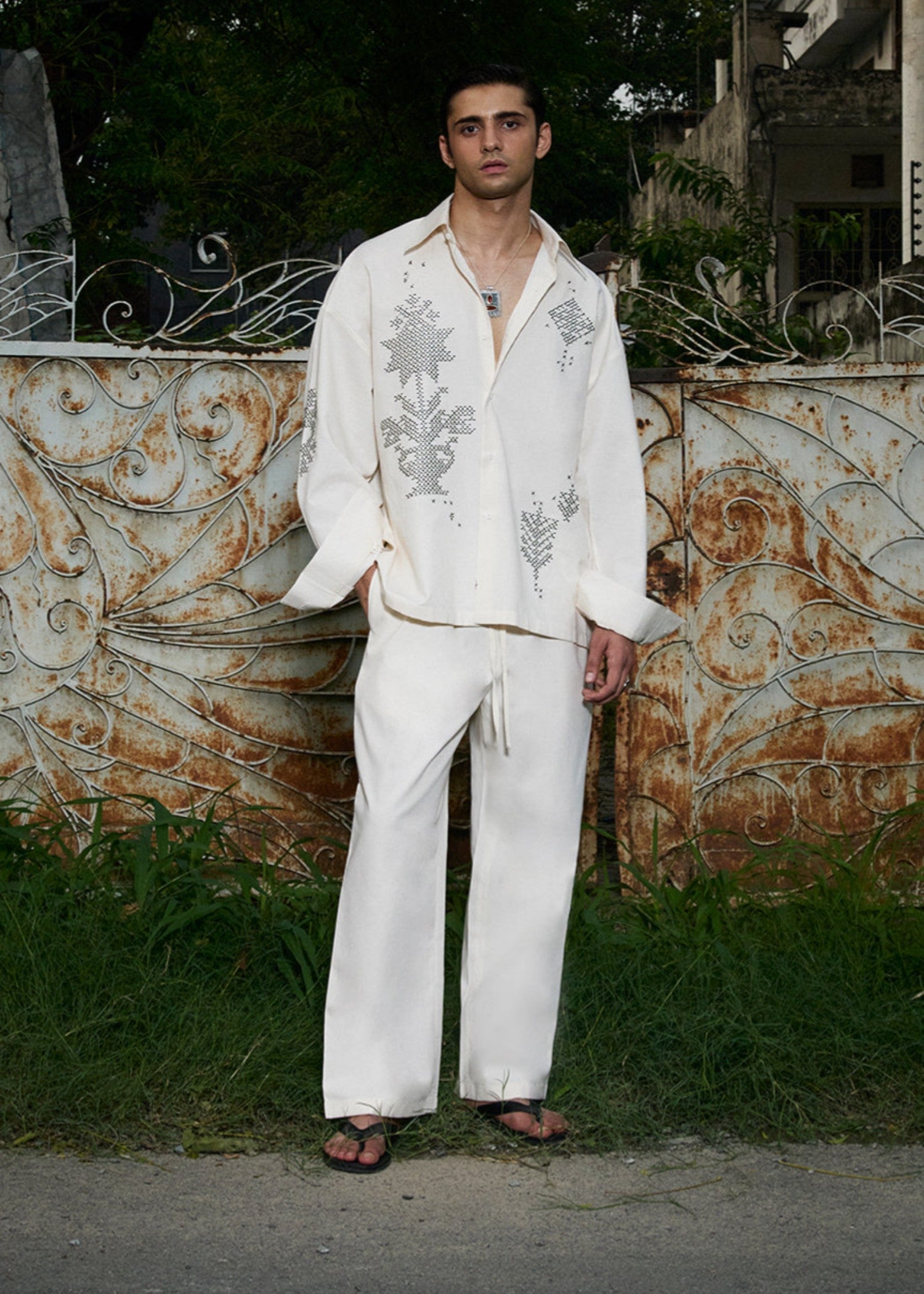 Co ord Set in Ivory