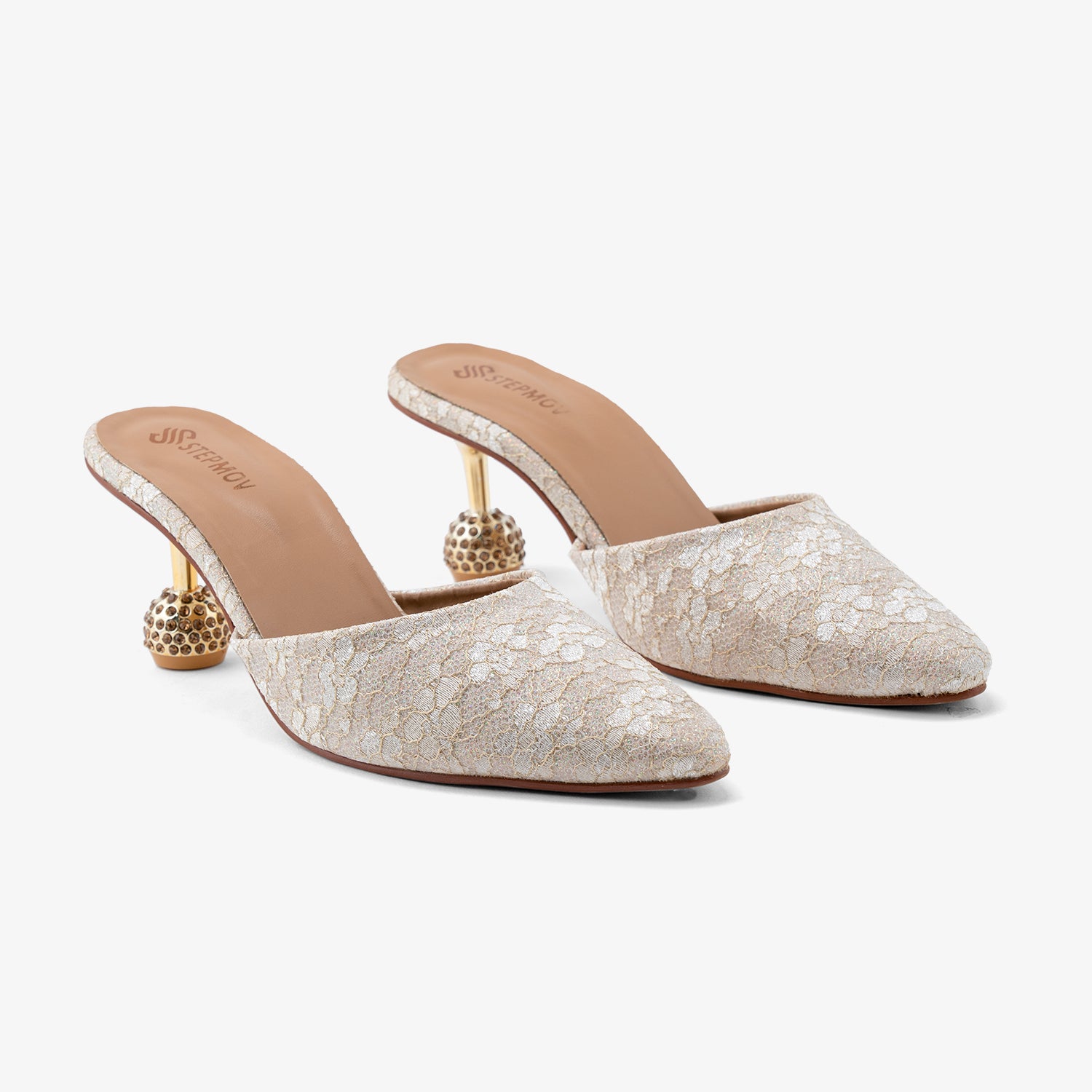 Heels in Beige by - High Quality Women Heels XMF1377