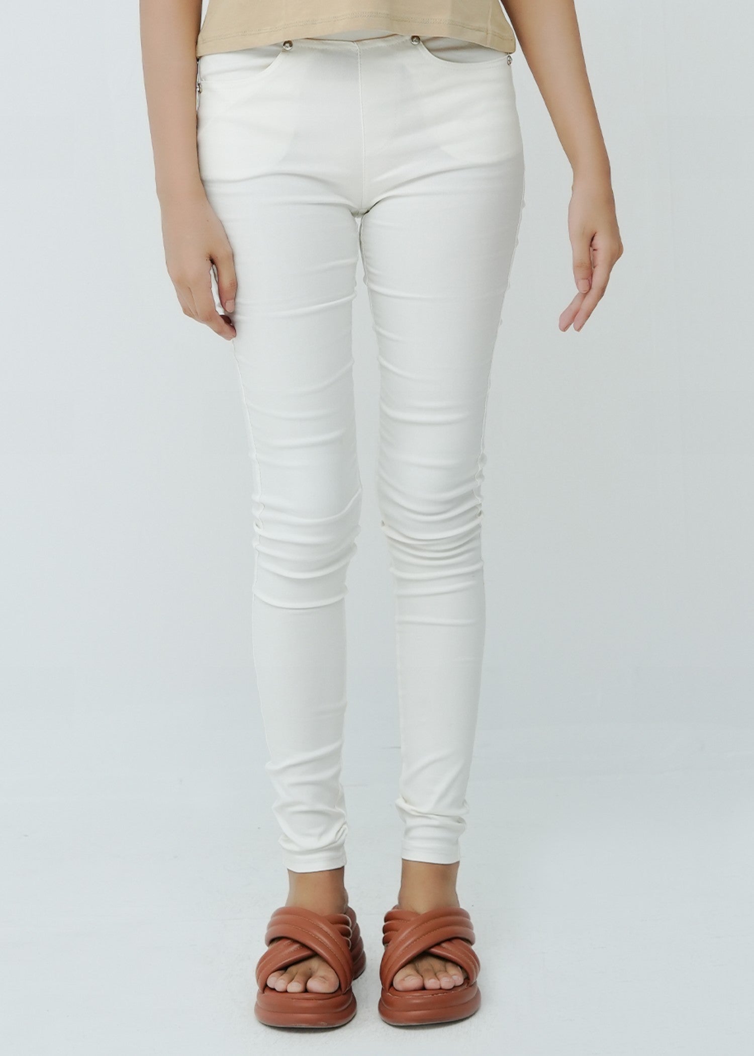 denim Jeans in White