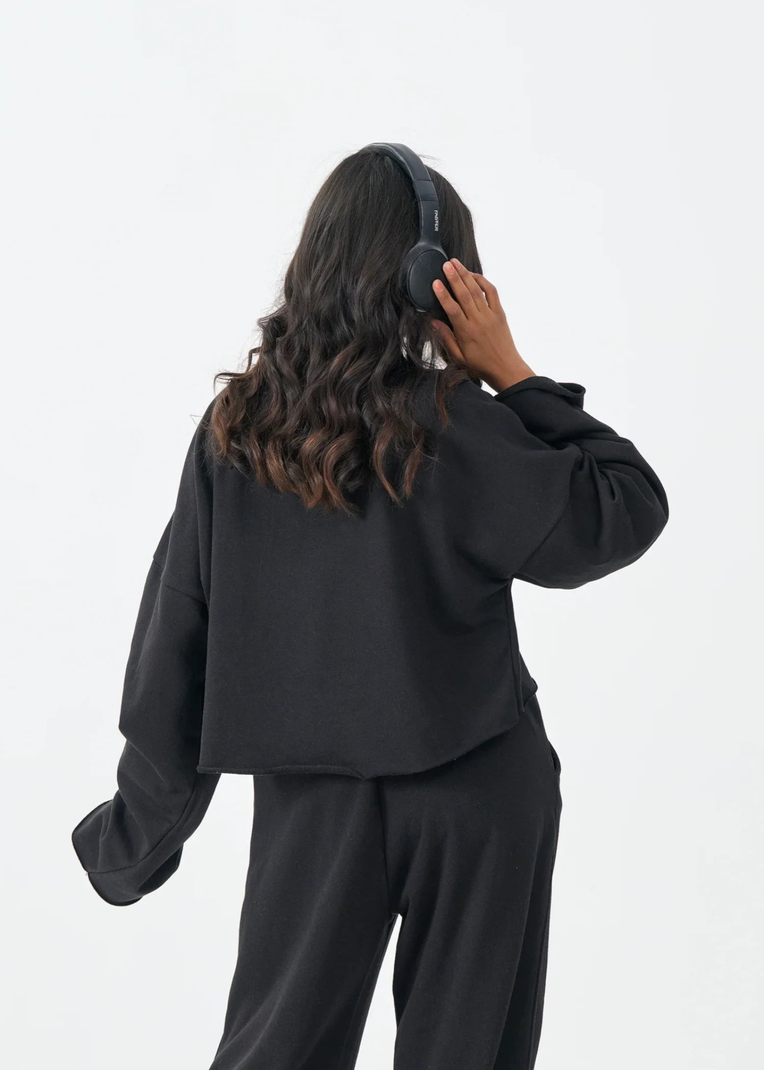 terry Top in Black