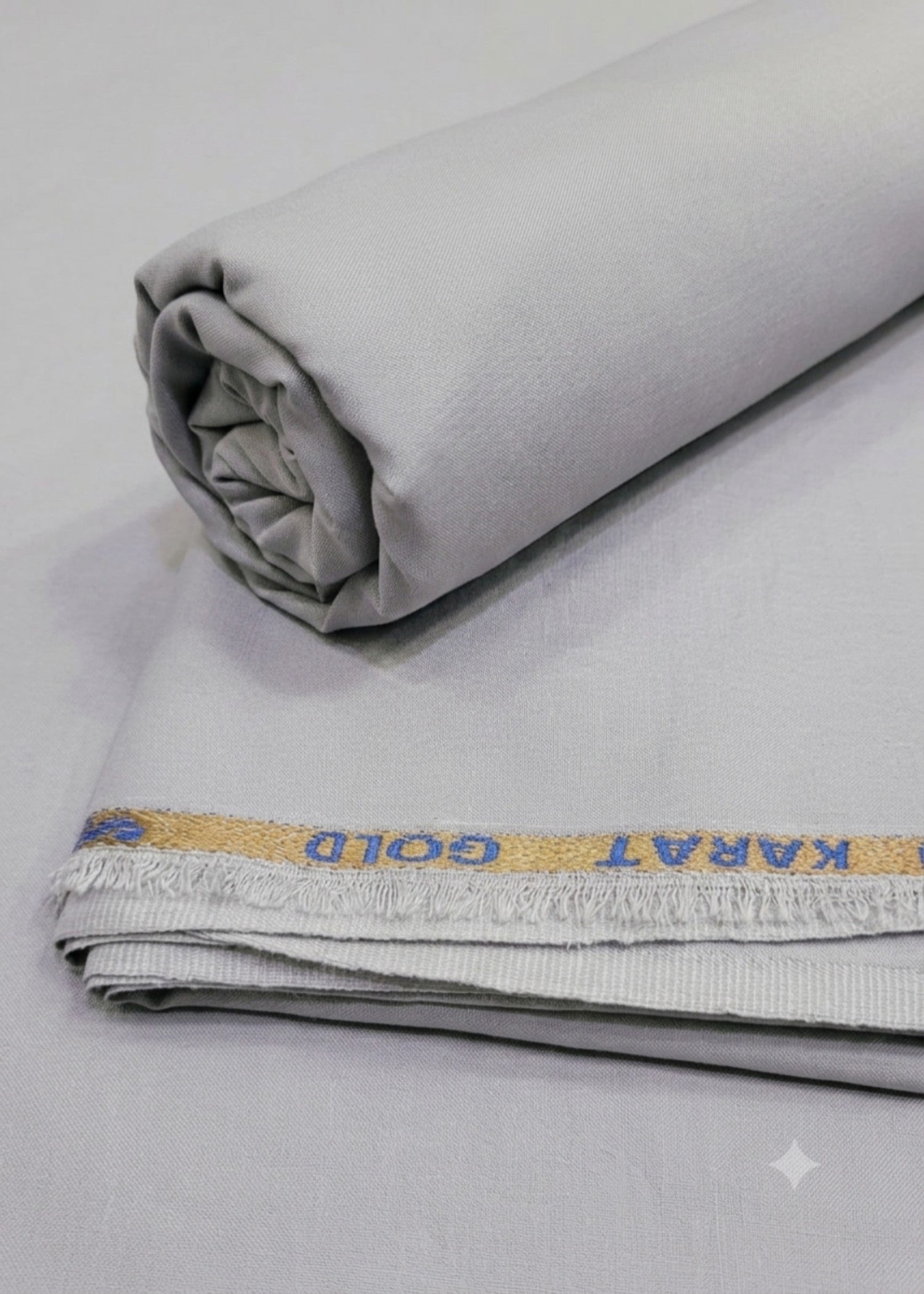 wash & wear Unstitched in Light grey