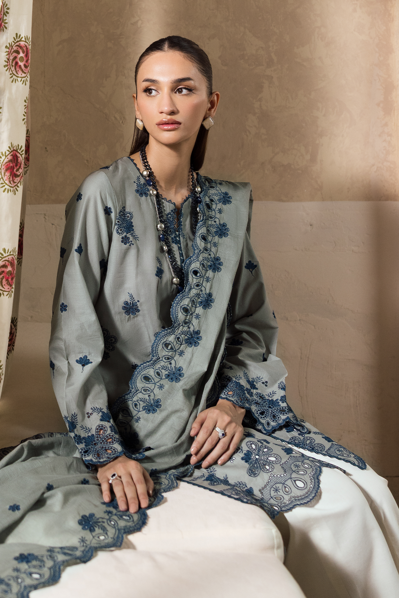 Nissa Chikankari Lawn – N-10