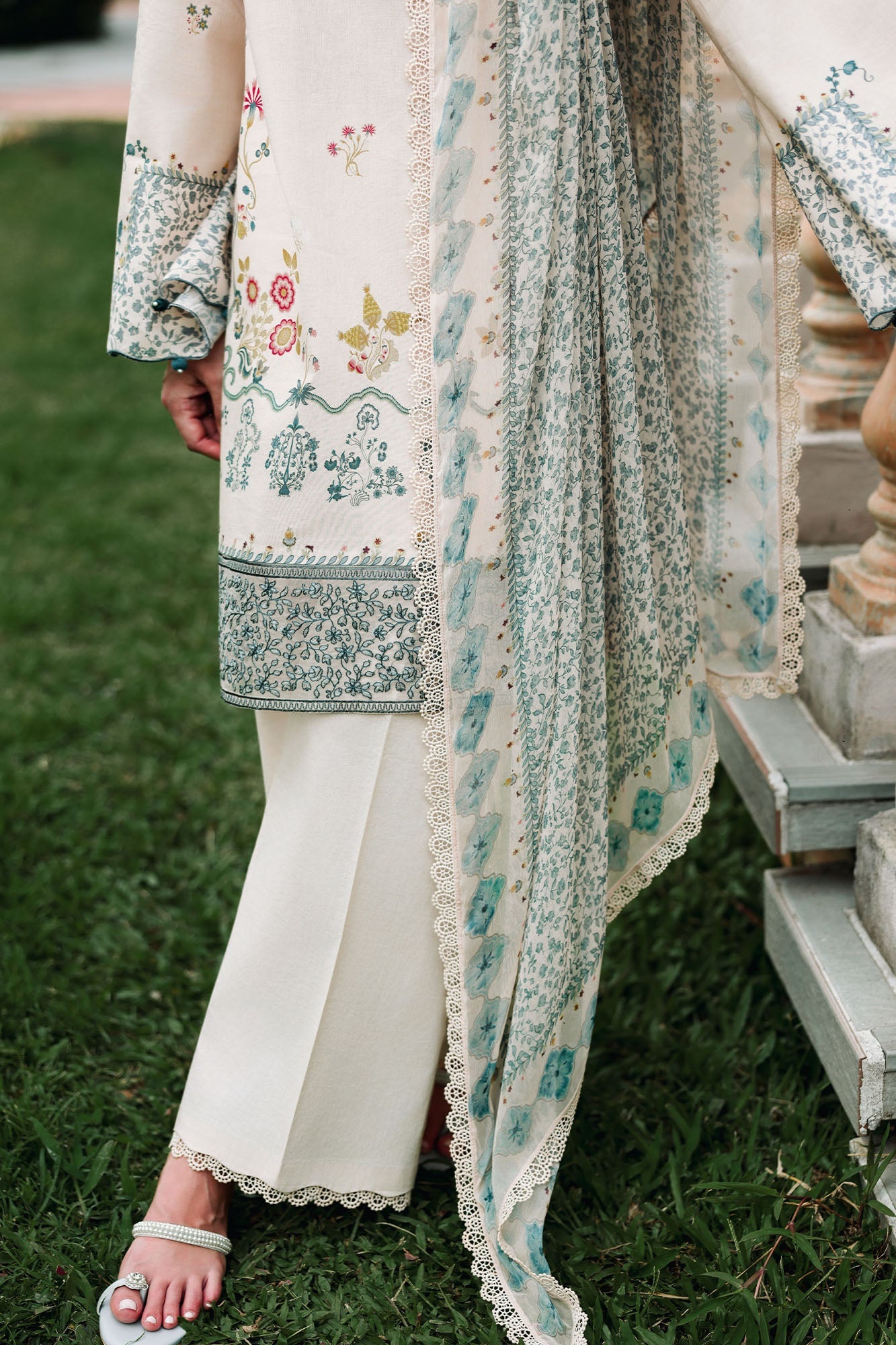Eid Lawn Edit – Subtle Beige