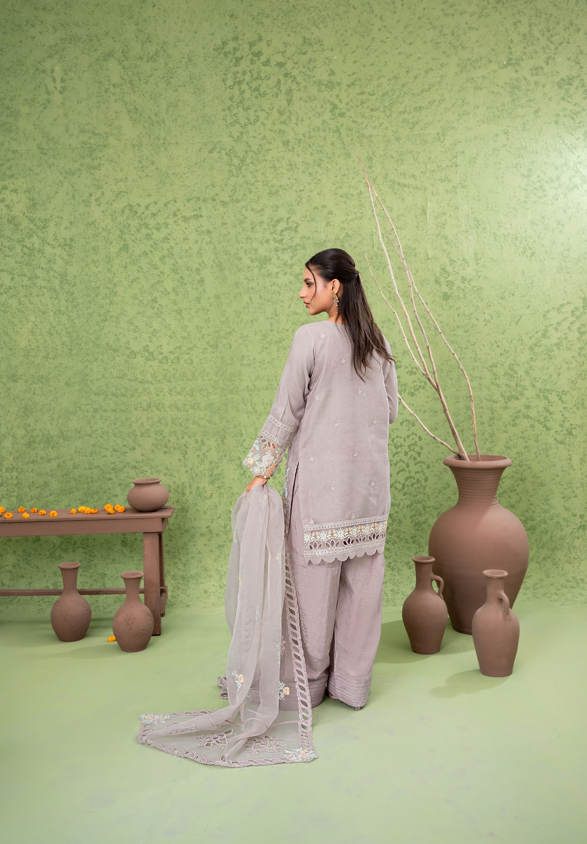 Kahani Festive Pret Organza Formals – D-1