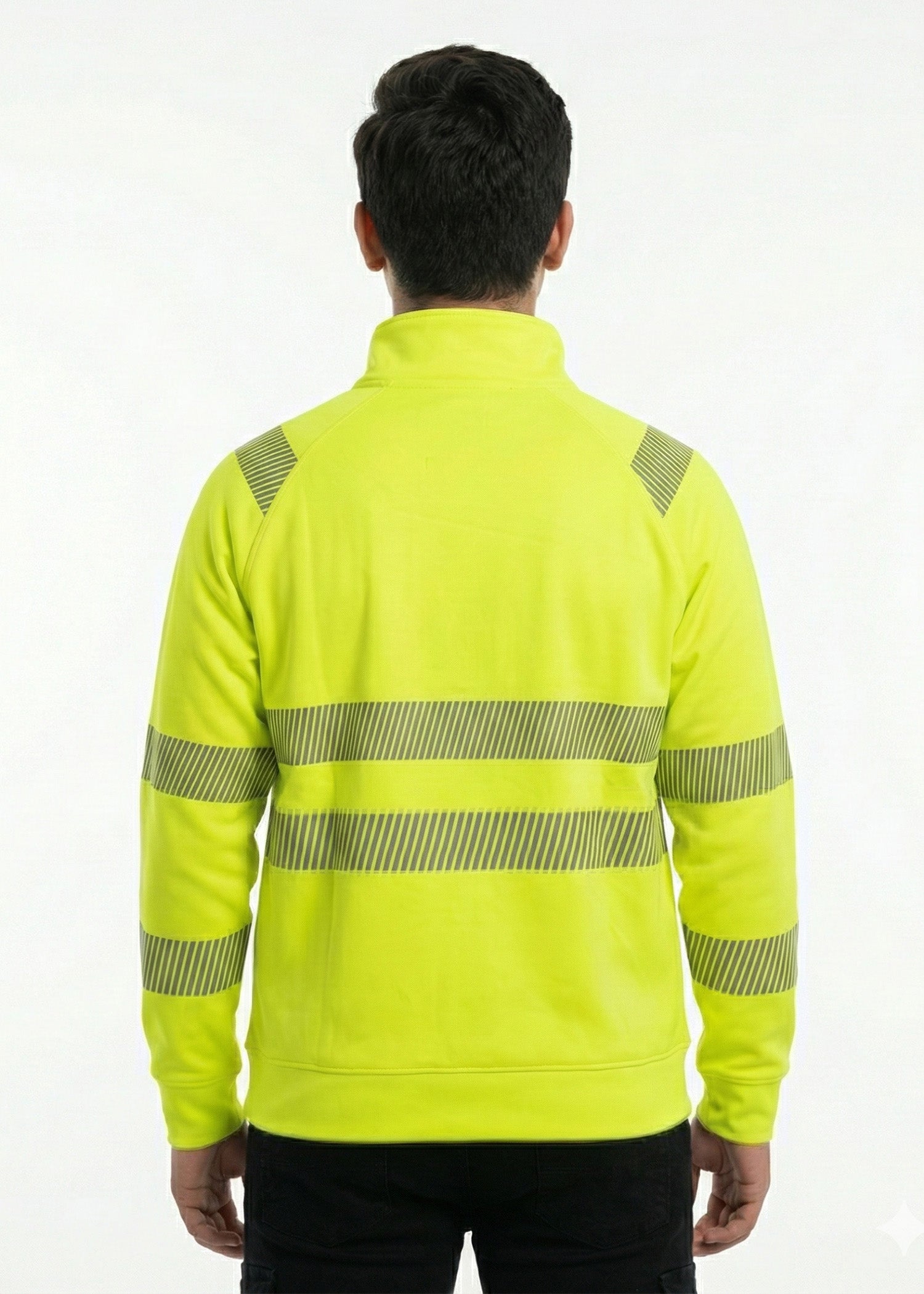 fleece Jacket in Neon green