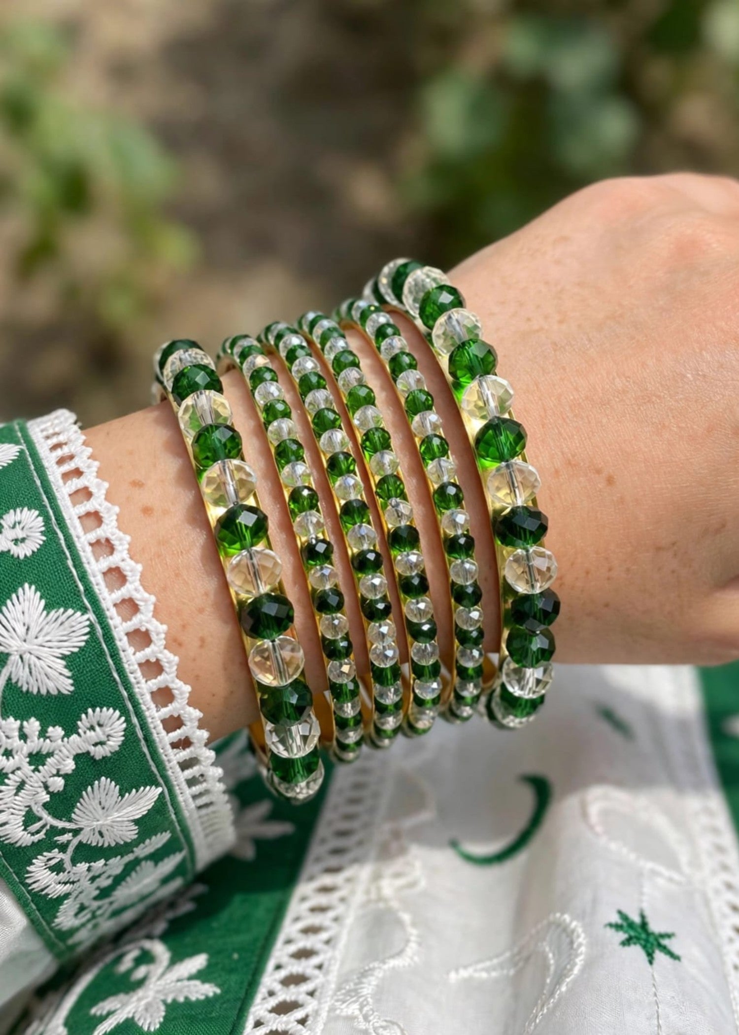 Bangles in Green Color by - Trendy Women Bangles MEK8959