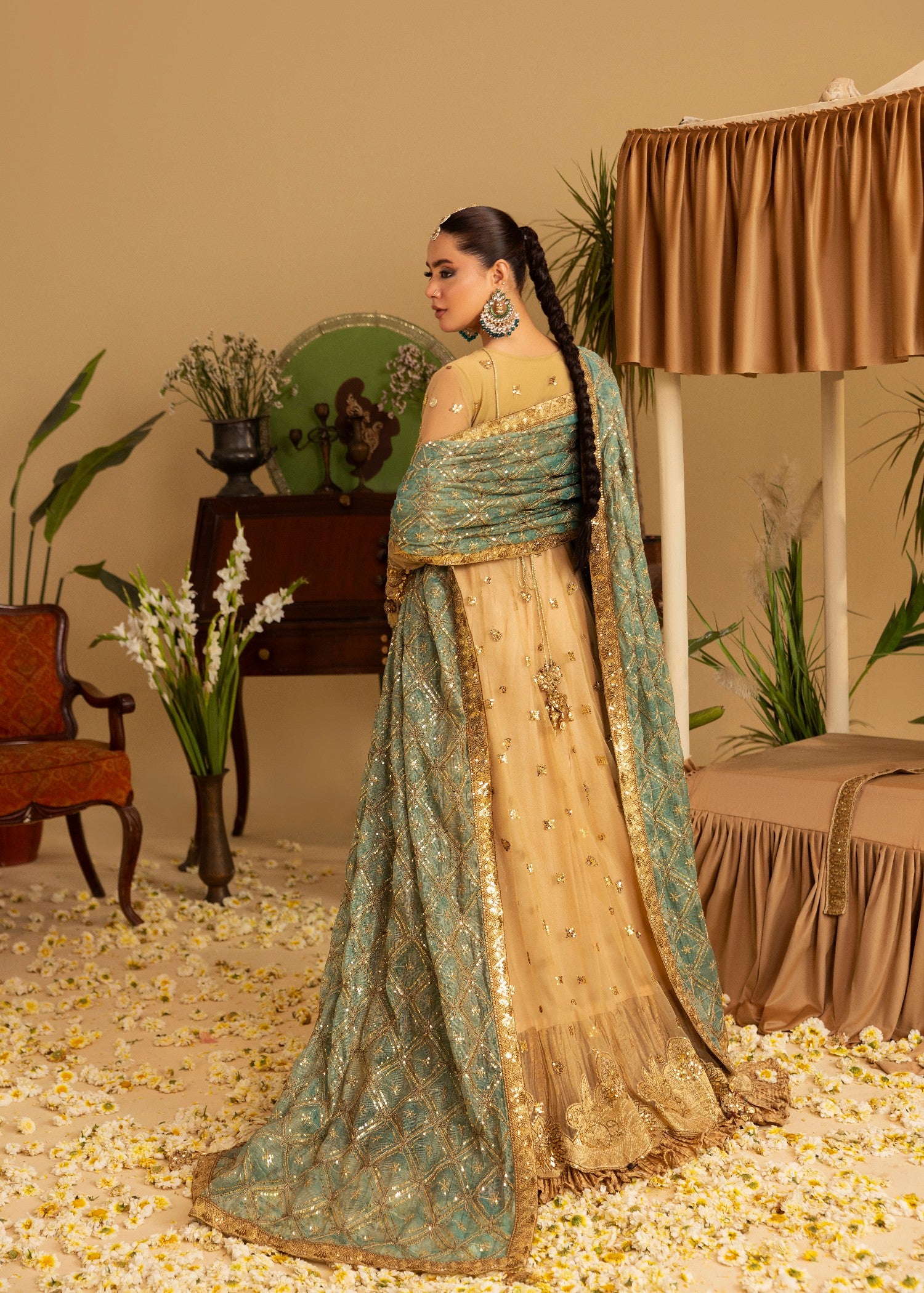net Maxi in Gold