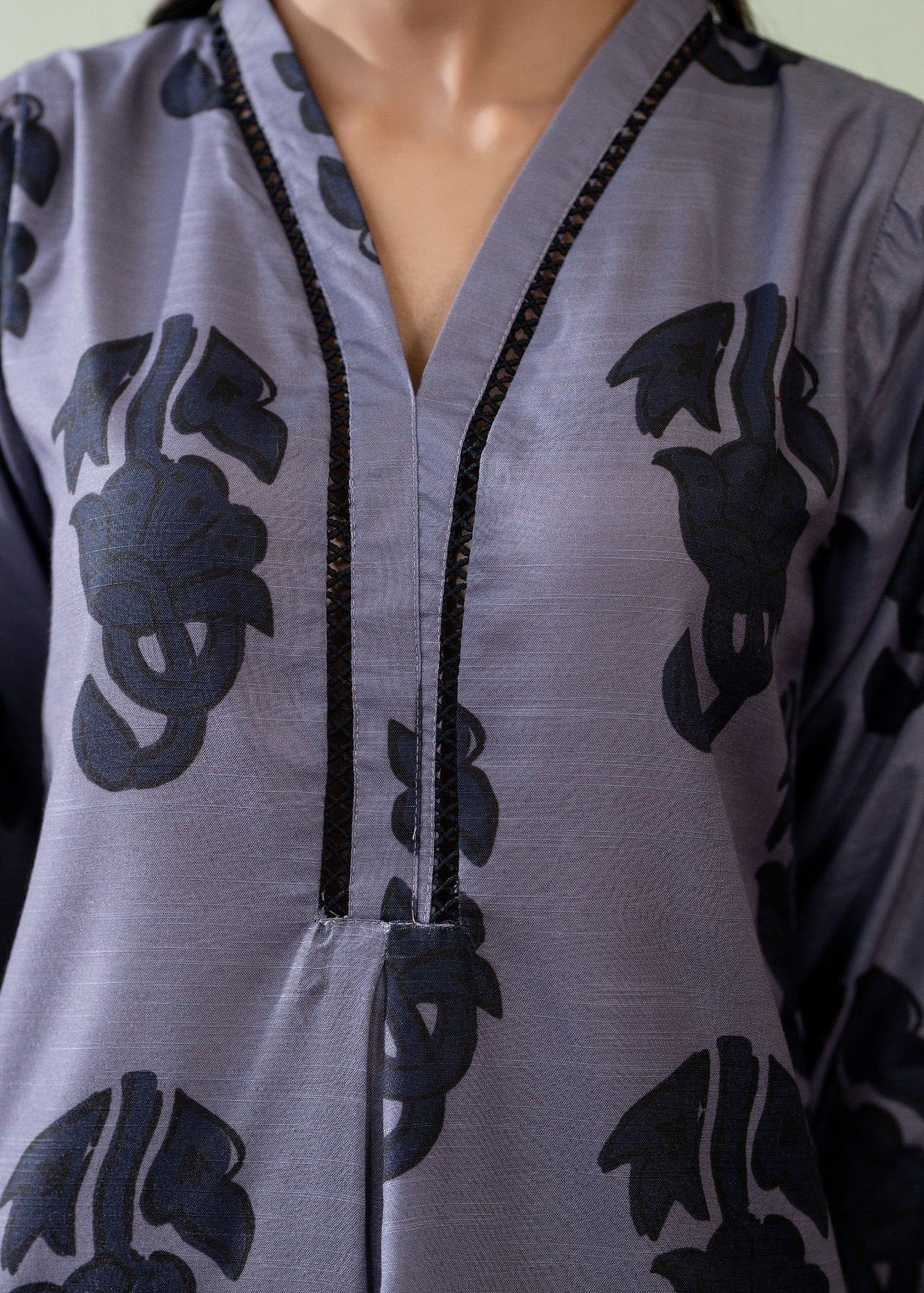 slub cambric Co Ord Sets in Heather