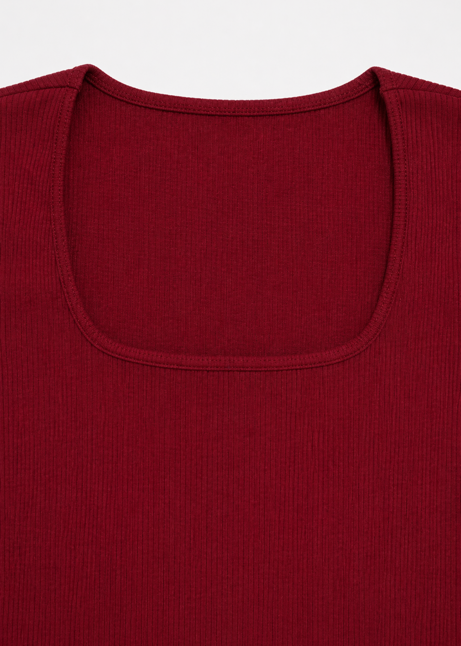 cotton Top in Maroon