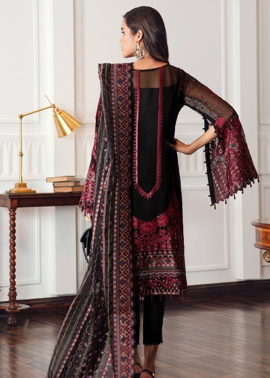 chiffon Unstitched in Black