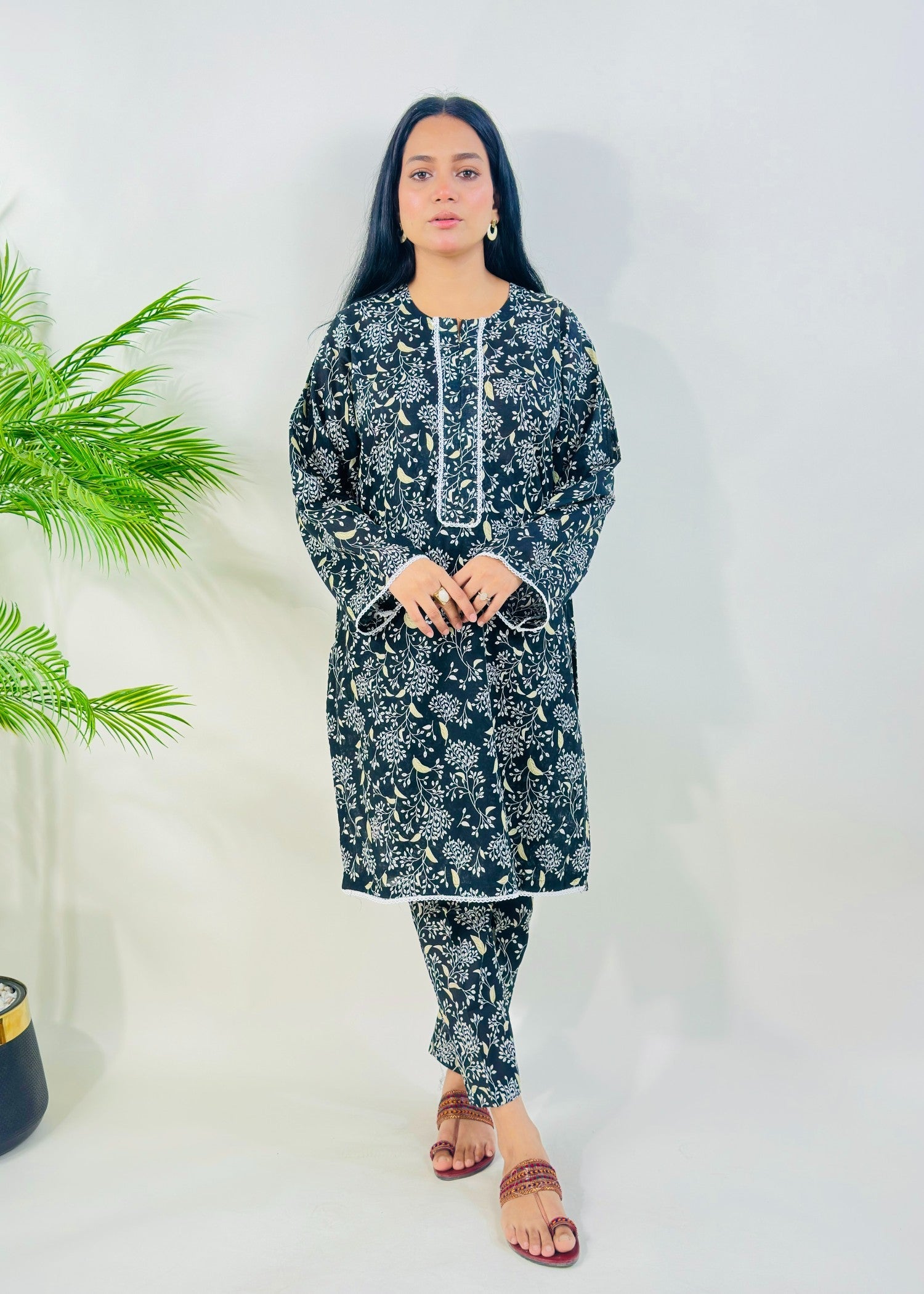 lawn Co Ord Sets in Black