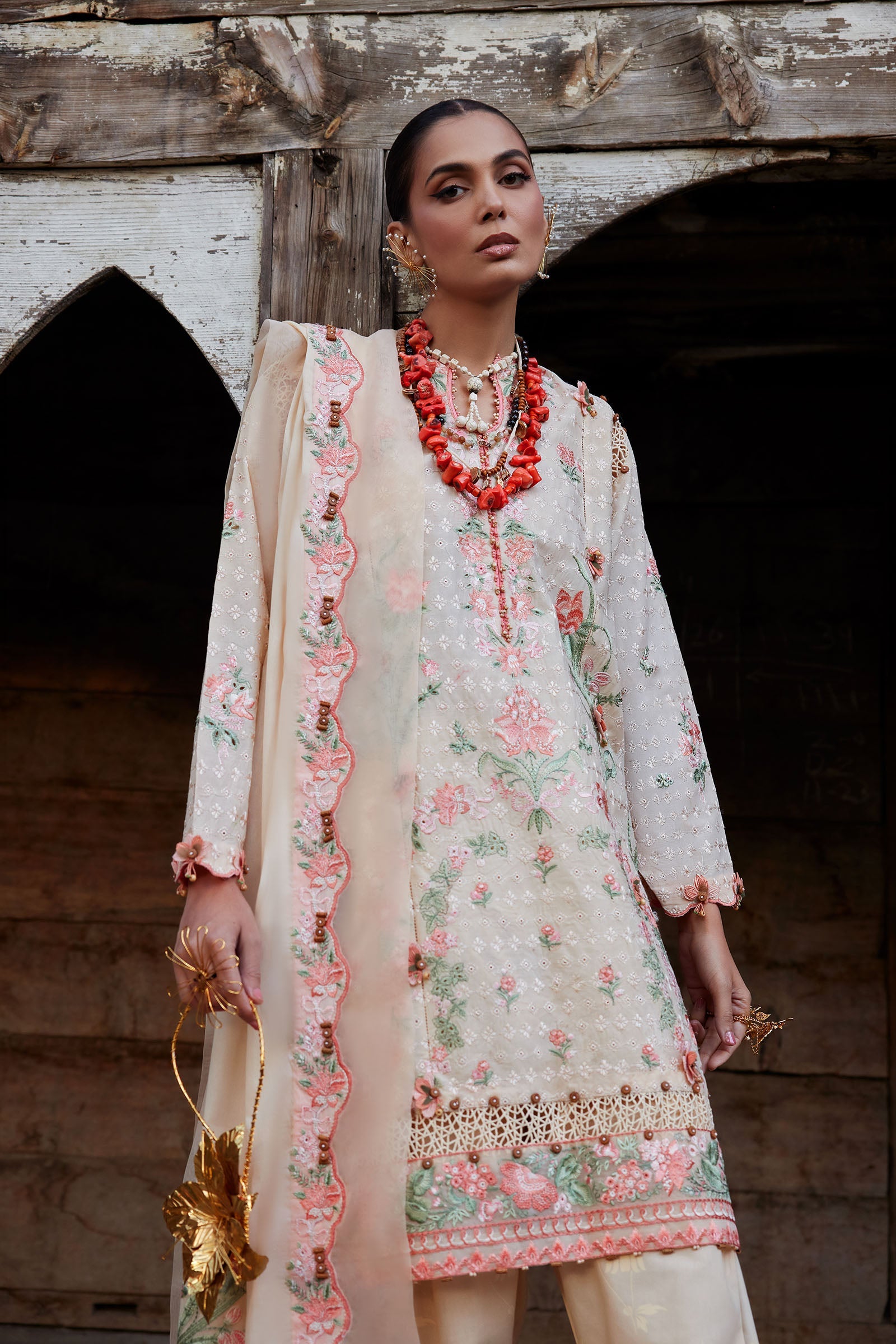 Kashmee Luxury Eid Lawn – MEHRVAAN (EL26-10 A)