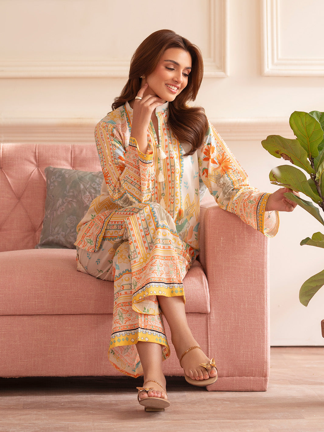 Noir 2PC Lawn – N-05